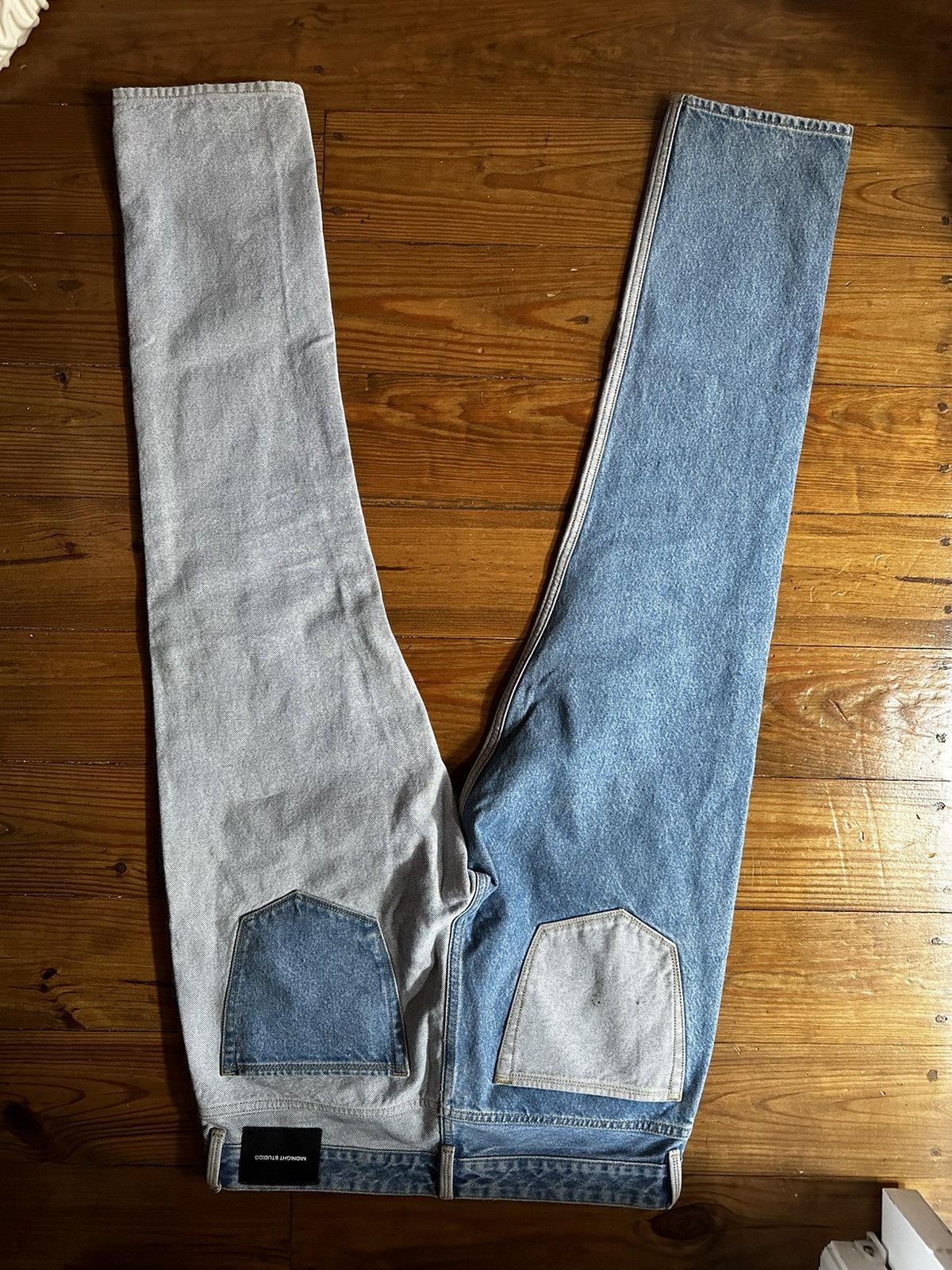 Guess Guess x Midnight Studios Reverse Two - Tone Denim Size US 32 / EU 48 - 2 Thumbnail