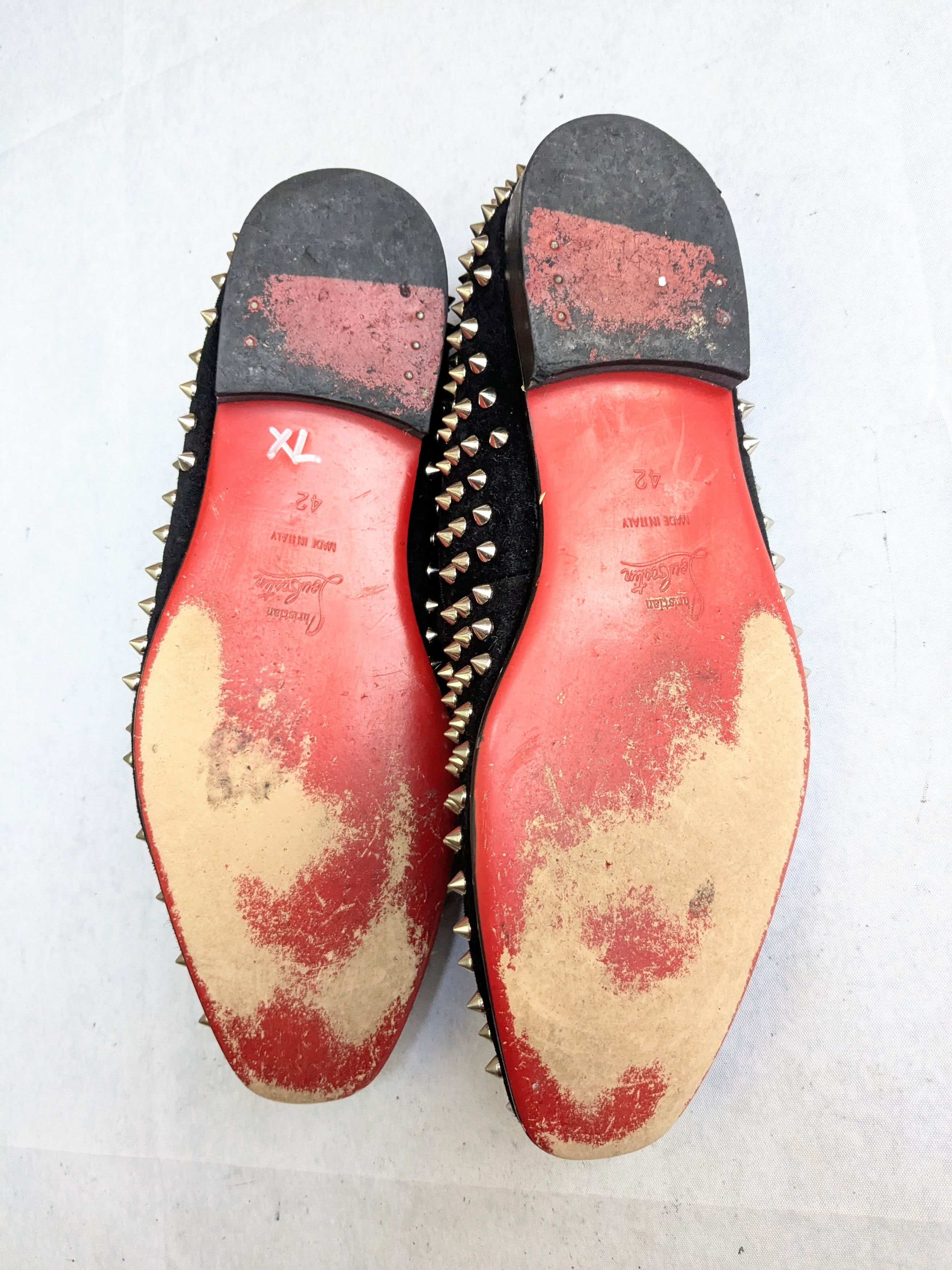 Christian Louboutin Christian Louboutin Spike Loafers Black 9 42 Size US 9 / EU 42 - 10 Thumbnail