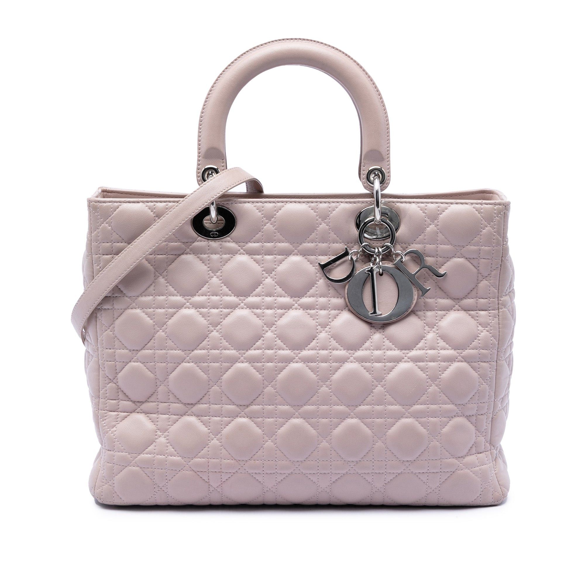 Dior Large Lambskin Cannage Lady Dior Size ONE SIZE - 1 Thumbnail