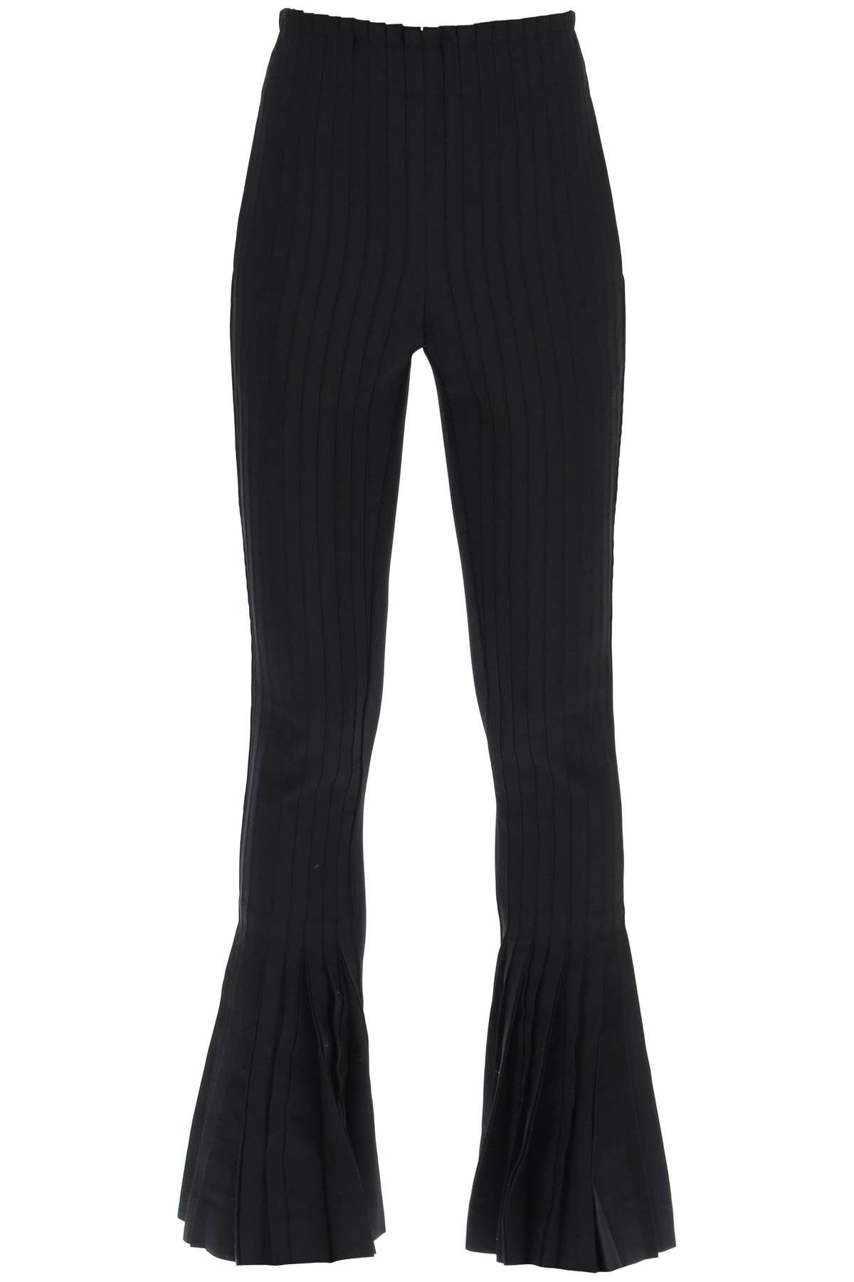 image of Sacai Pleated Pants in Black, Women's (Size 26)