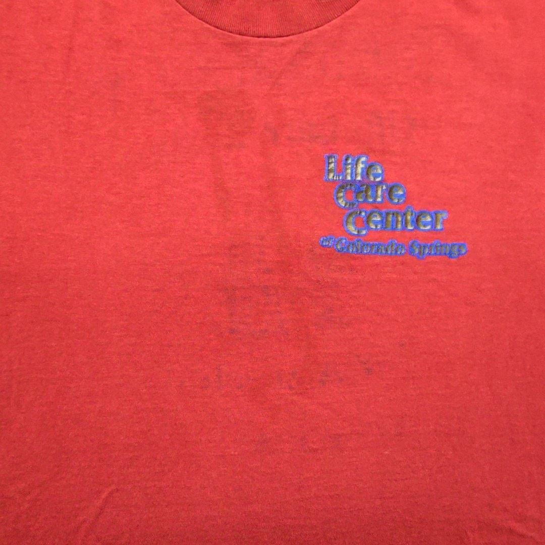 Hanes Vintage Life Care Center Memory Walk Faded Distressed Tee L Size US L / EU 52-54 / 3 - 7 Thumbnail