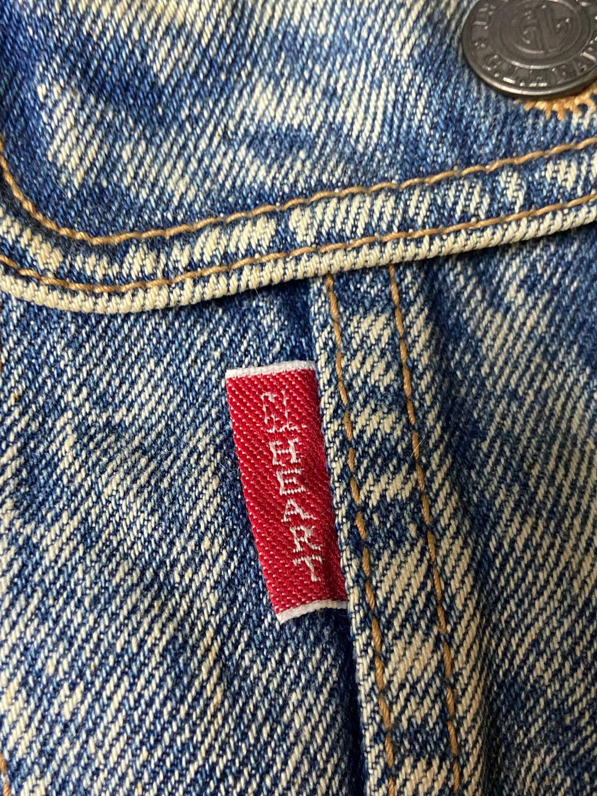 Japanese Brand × Vintage GL Heart Brand Crop Denim Jeans Jacket (124) Size US XXS / EU 40 - 9 Thumbnail