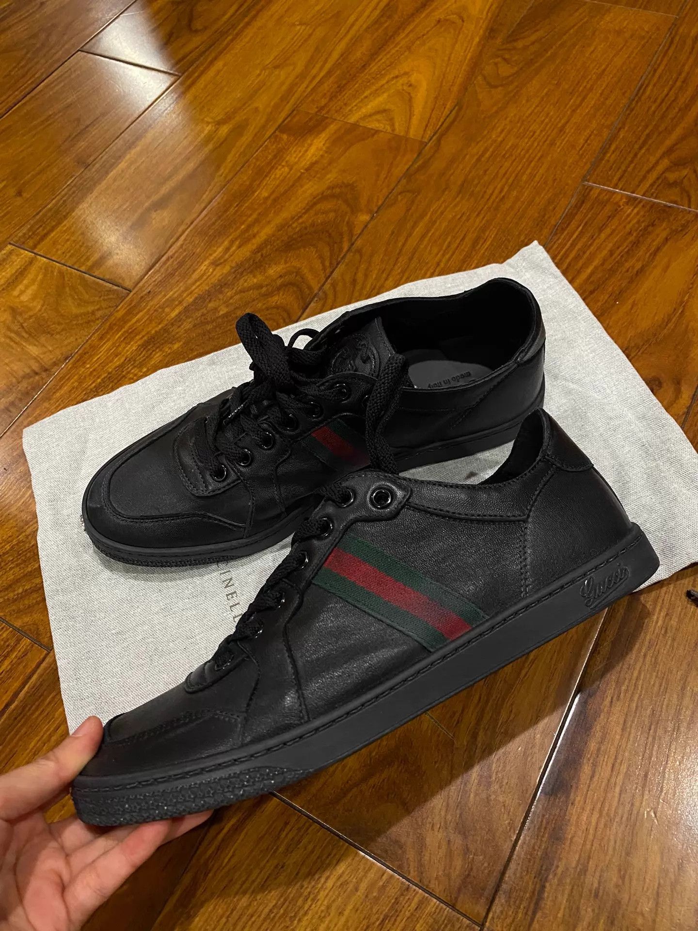 Gucci Gucci 26ss by denma distressed sneaker 39EU star Size US 6 / EU 39 - 3 Thumbnail