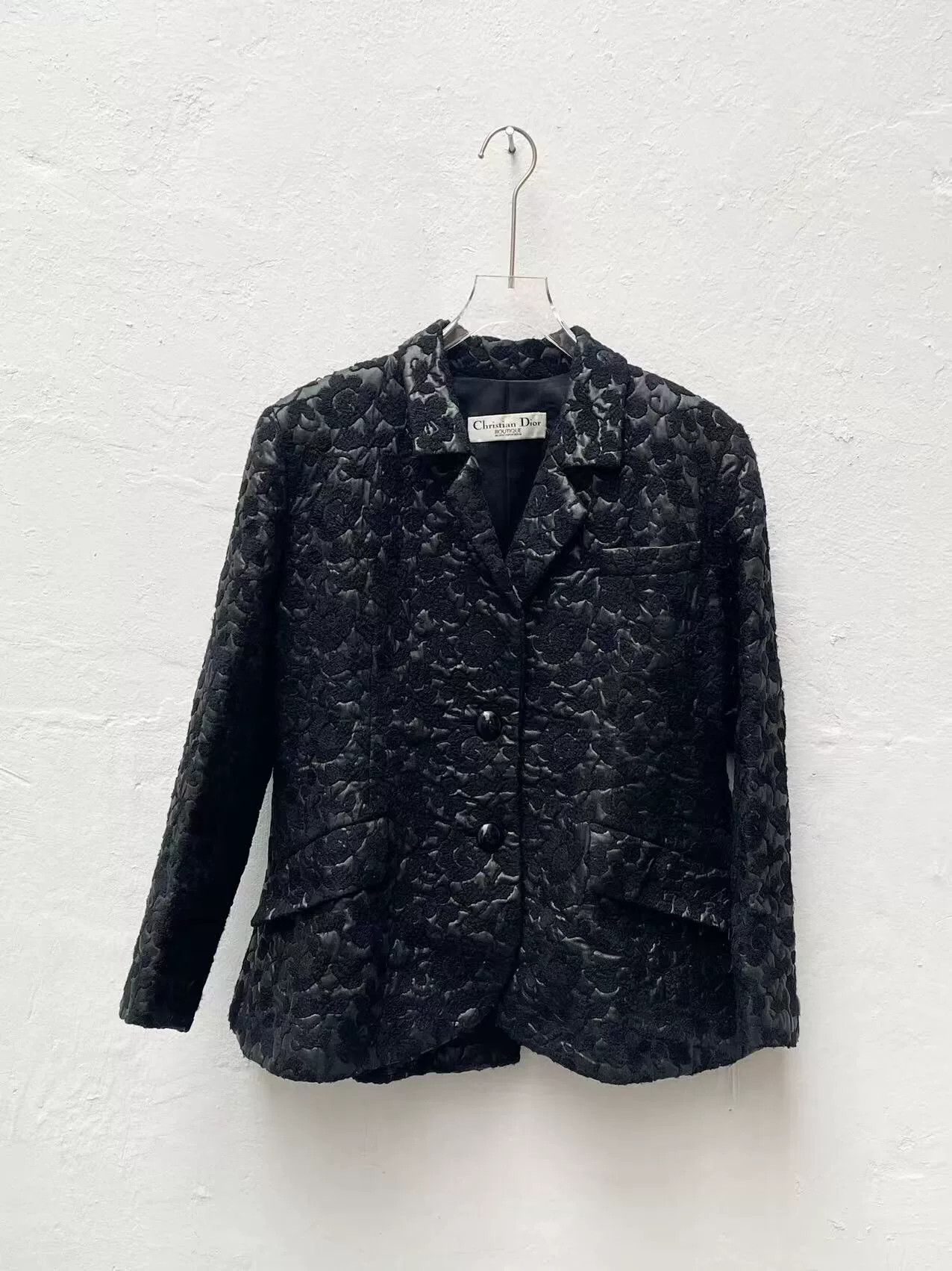 Dior Vintage Christian Dior Floral Embroidered Jacket Size M / US 6-8 / IT 42-44 - 1 Thumbnail