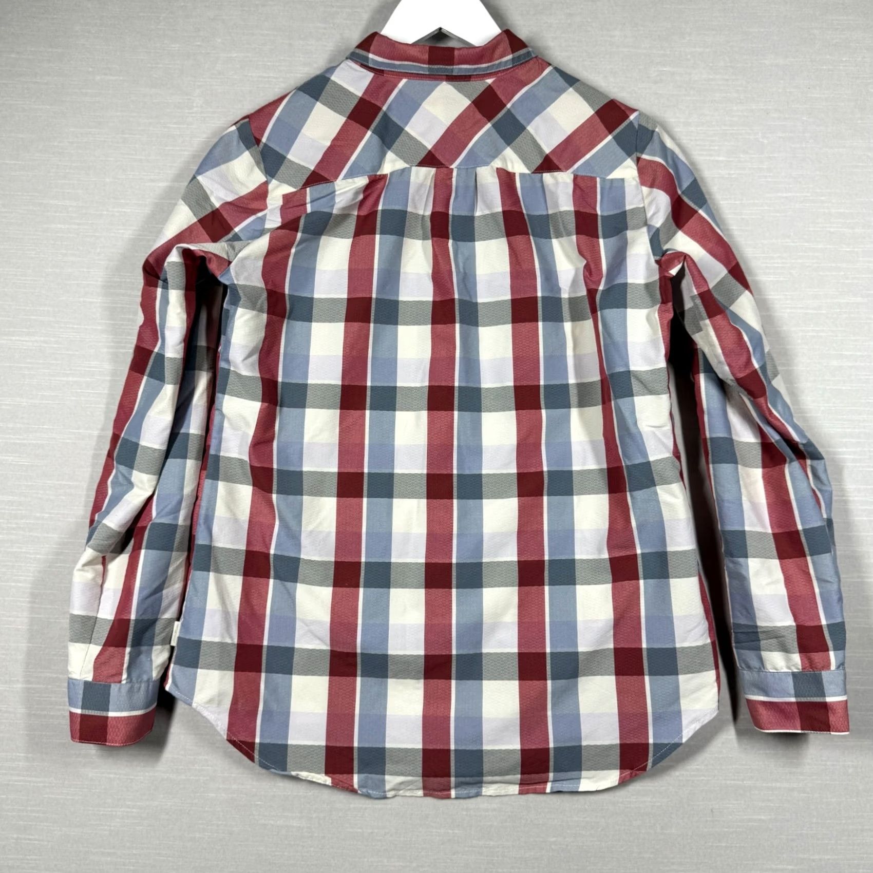 Eddie Bauer Eddie Bauer Shirt Womens Medium Plaid Travex Button Down Long Sleeve Outdoor Size M / US 6-8 / IT 42-44 - 6 Thumbnail