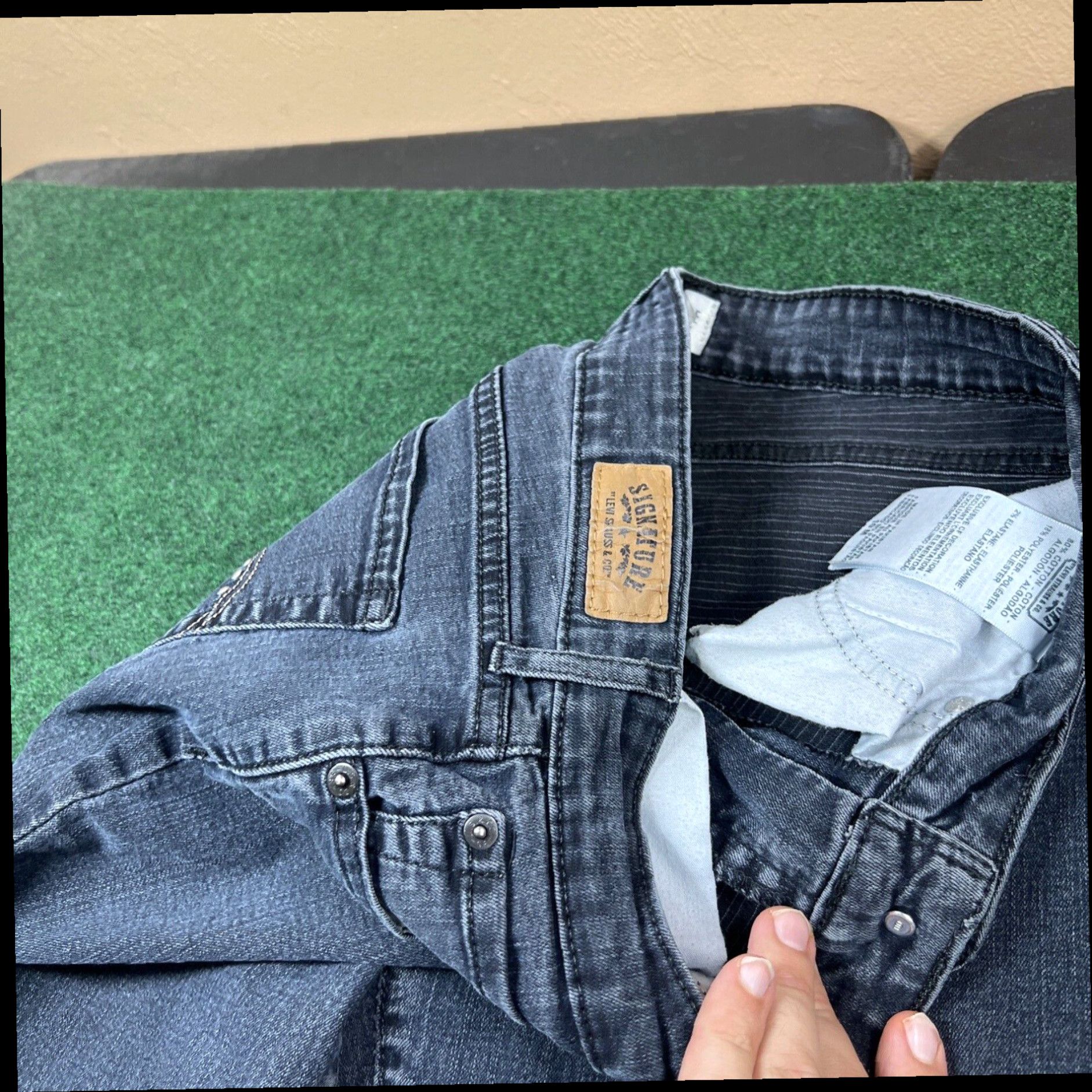 Levi's Levis Mid Rise Skinny Womens 10M 30x30 Black Jeans Size 32" / US 10 / IT 46 - 6 Thumbnail
