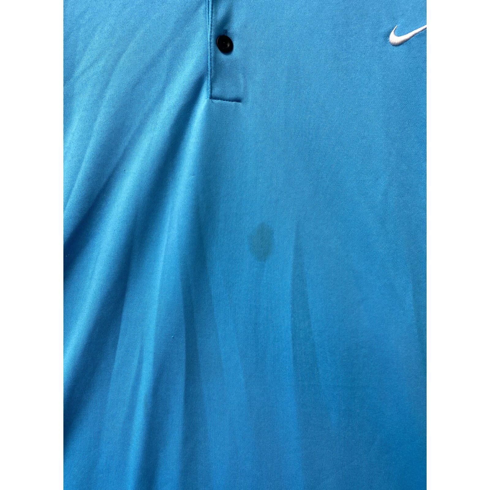 Nike Nike Polo Shirt Mens XXL Blue Dri Fit Short Sleeve Golf Rugby Active 89-61 Size US XXL / EU 58 / 5 - 2 Thumbnail