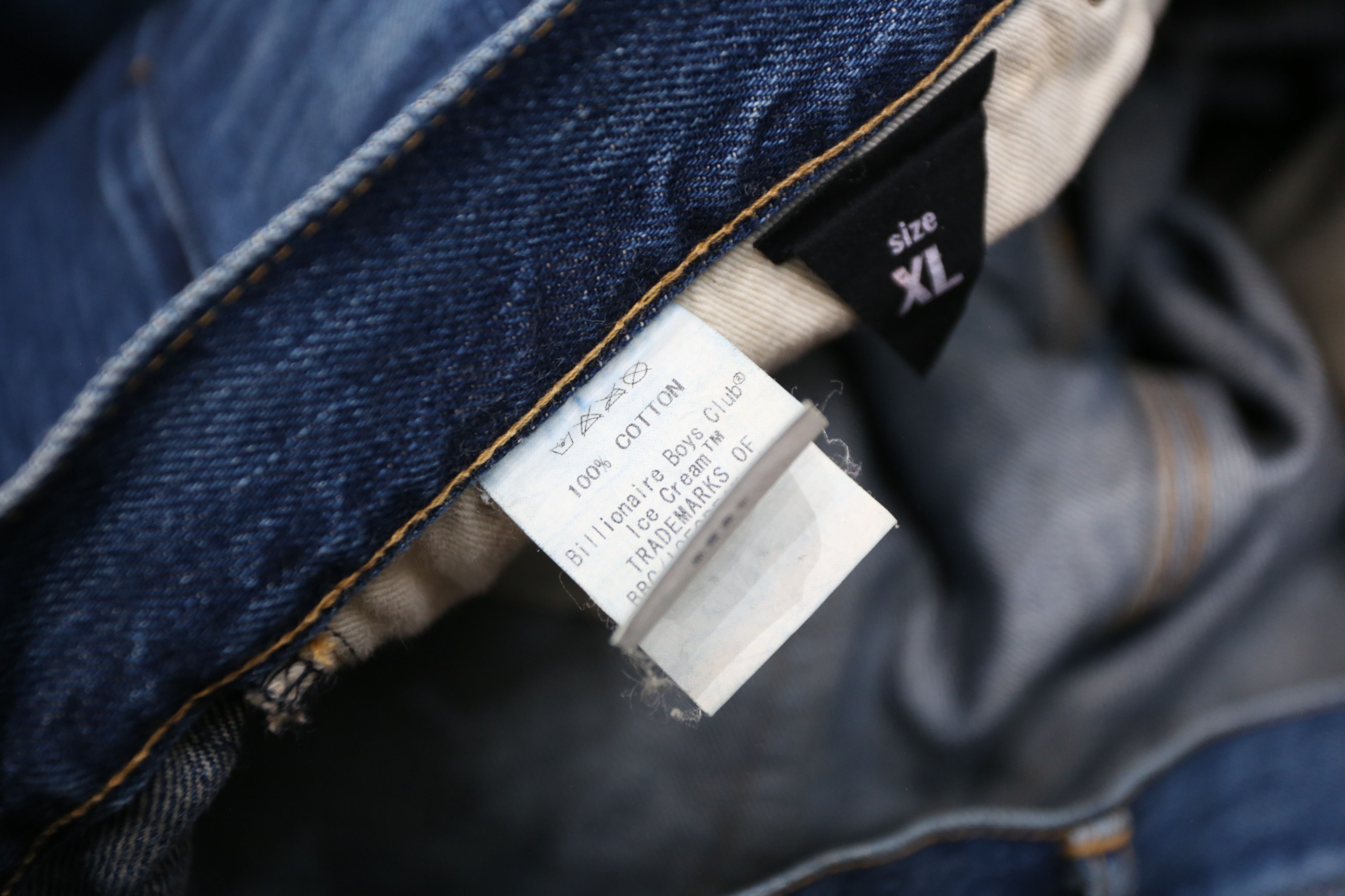 Billionaire Boys Club BBC - S/S 07 - Season 4 - Running Dog Denim Jean Size US 36 / EU 52 - 6 Thumbnail