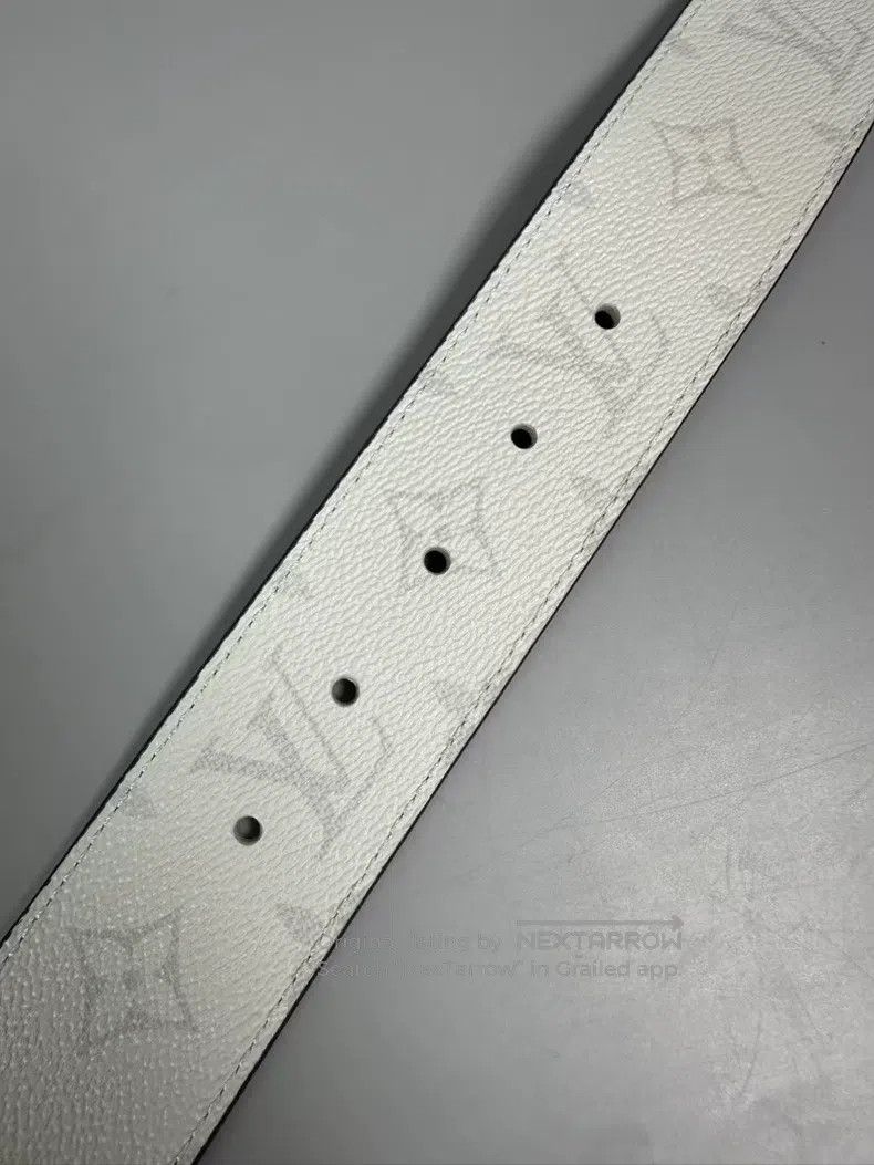 Louis Vuitton Louis Vuitton size 100 Chalk Badge Co-branded Belt Size ONE SIZE - 8 Thumbnail