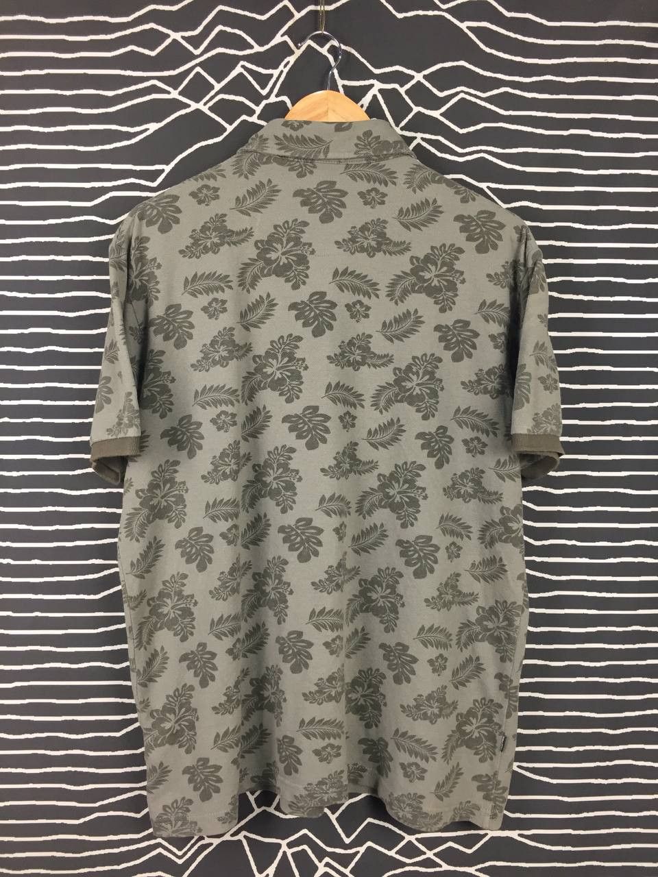 Vintage Terranova Italian Fashion Brand Patterned Polo Tee Size US XL / EU 56 / 4 - 7 Thumbnail