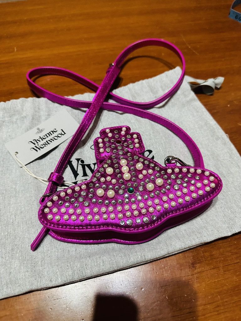 Vivienne Westwood Vivienne westwood Injected orb irridescent Crossbody Bag Size ONE SIZE - 2 Thumbnail