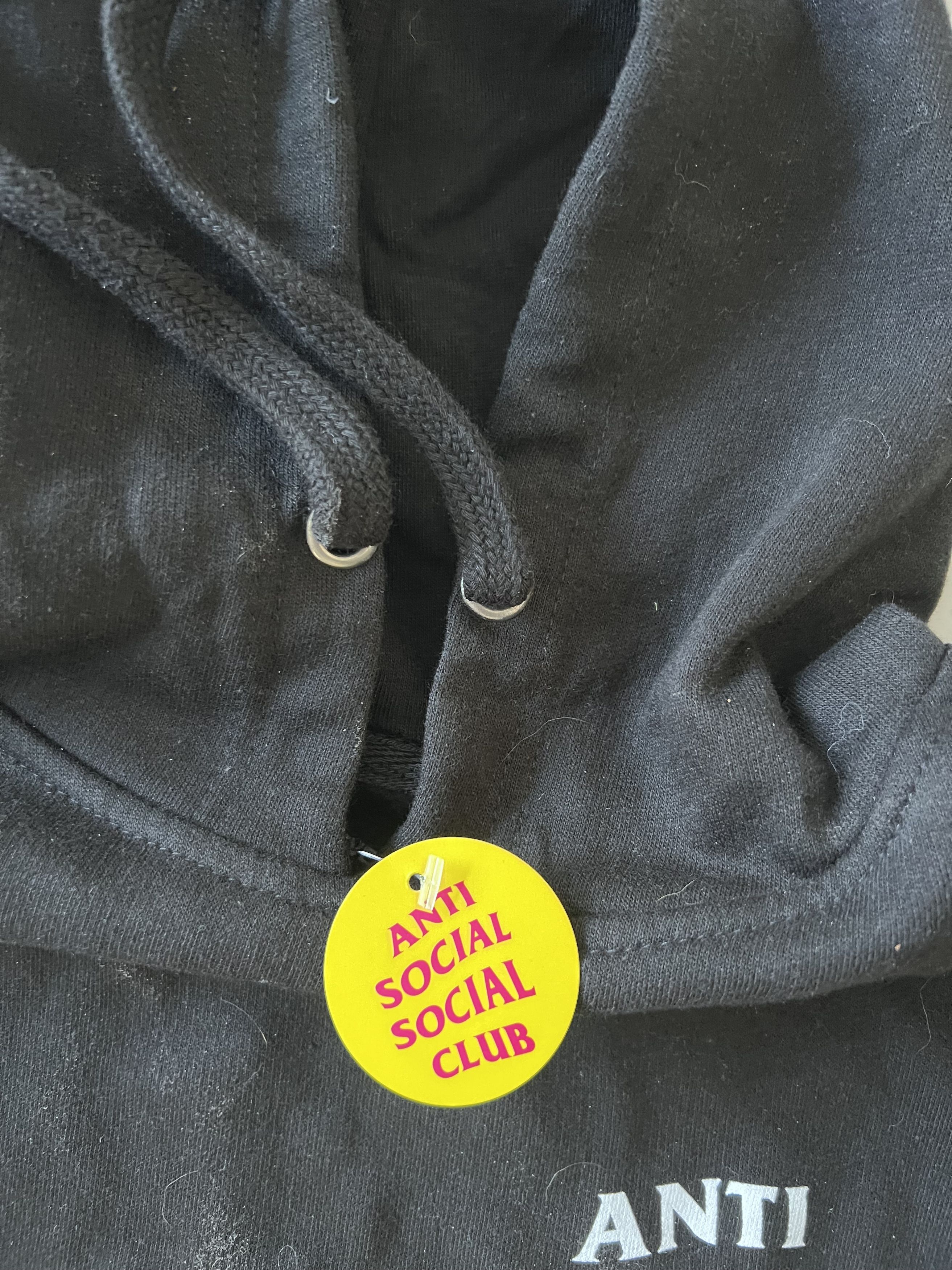 Anti Social Social Club Pair of Dice Black Hoodie Size US S / EU 44-46 / 1 - 7 Thumbnail