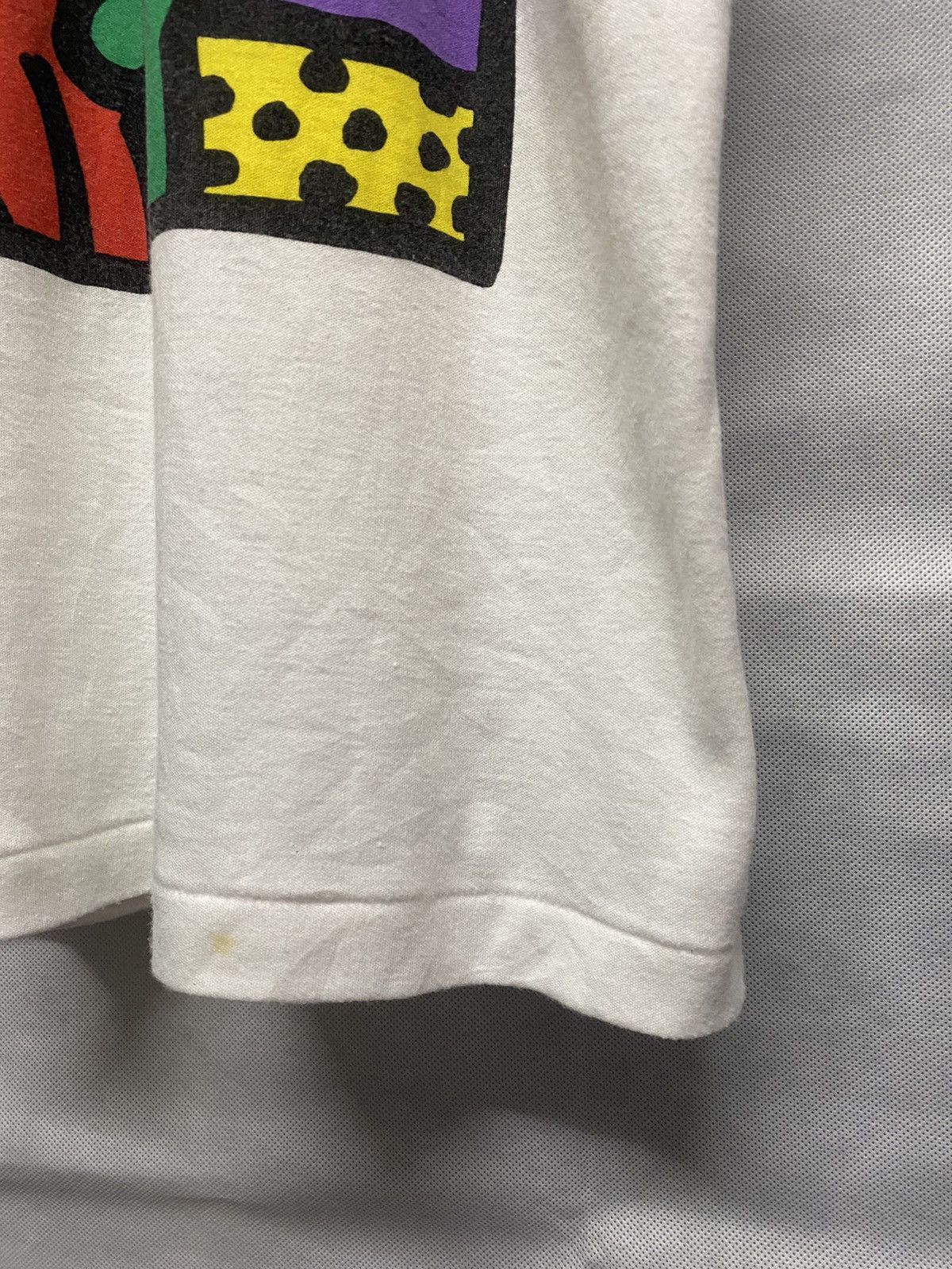 Keith Haring Vintage 1988 Keith Haring Pop Shop Tokyo Run Art T-Shirt Size US M / EU 48-50 / 2 - 5 Thumbnail
