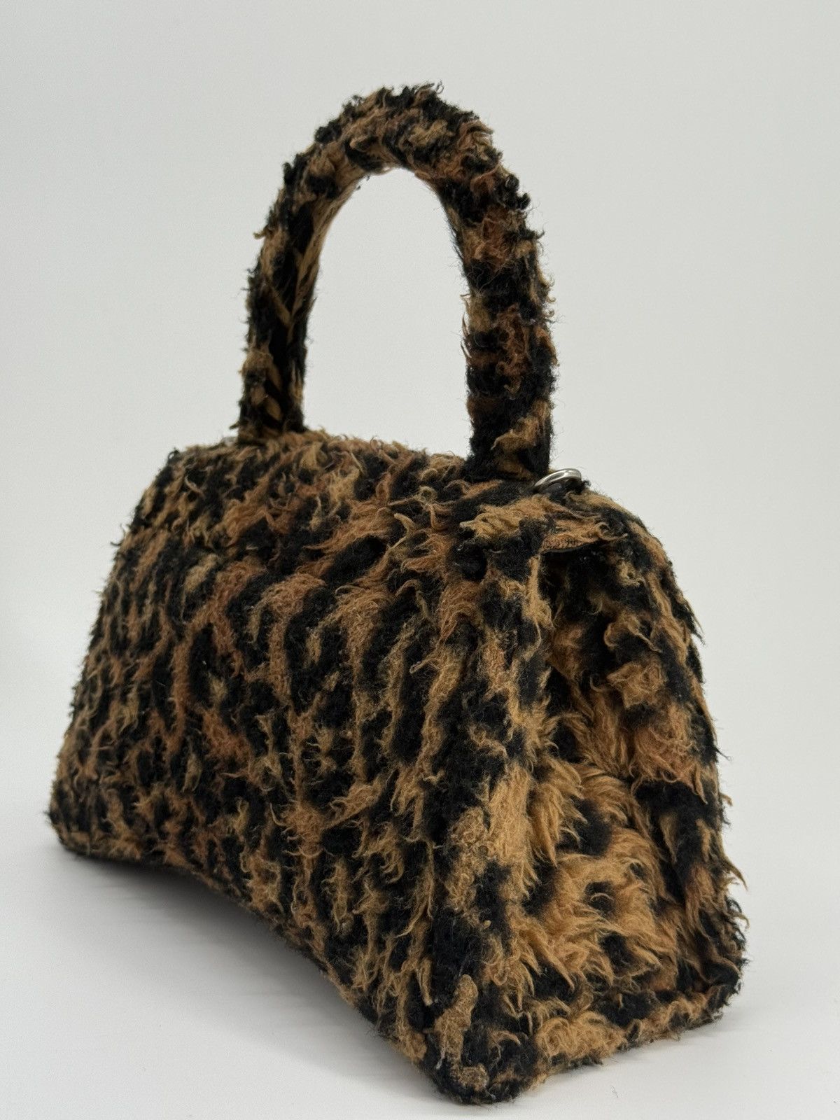 Balenciaga Balenciaga hourglass leopard print handbag Size ONE SIZE - 3 Thumbnail
