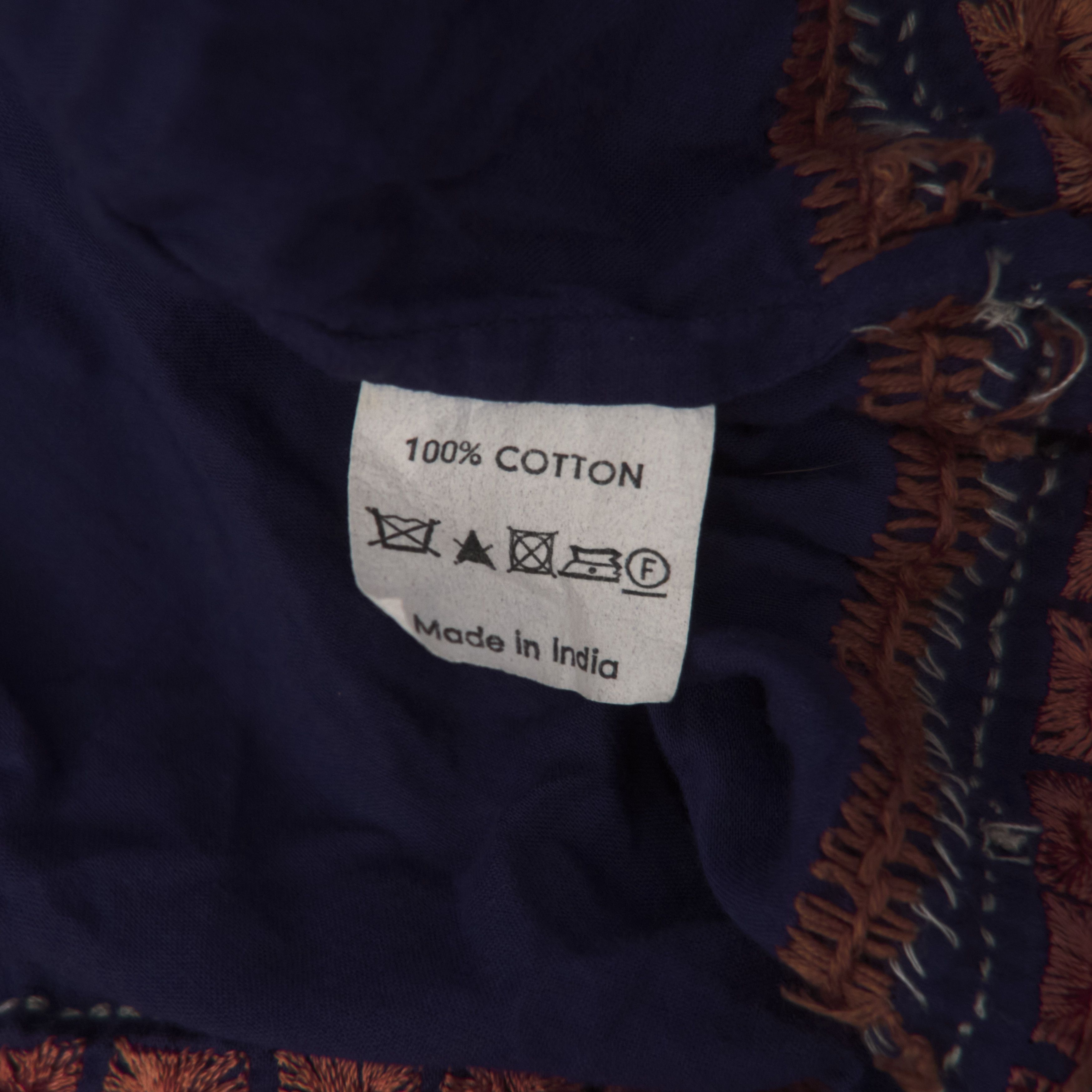 Dries Van Noten DRIES VAN NOTEN Embellished Cotton Shirt Made in India Size M / US 6-8 / IT 42-44 - 6 Thumbnail