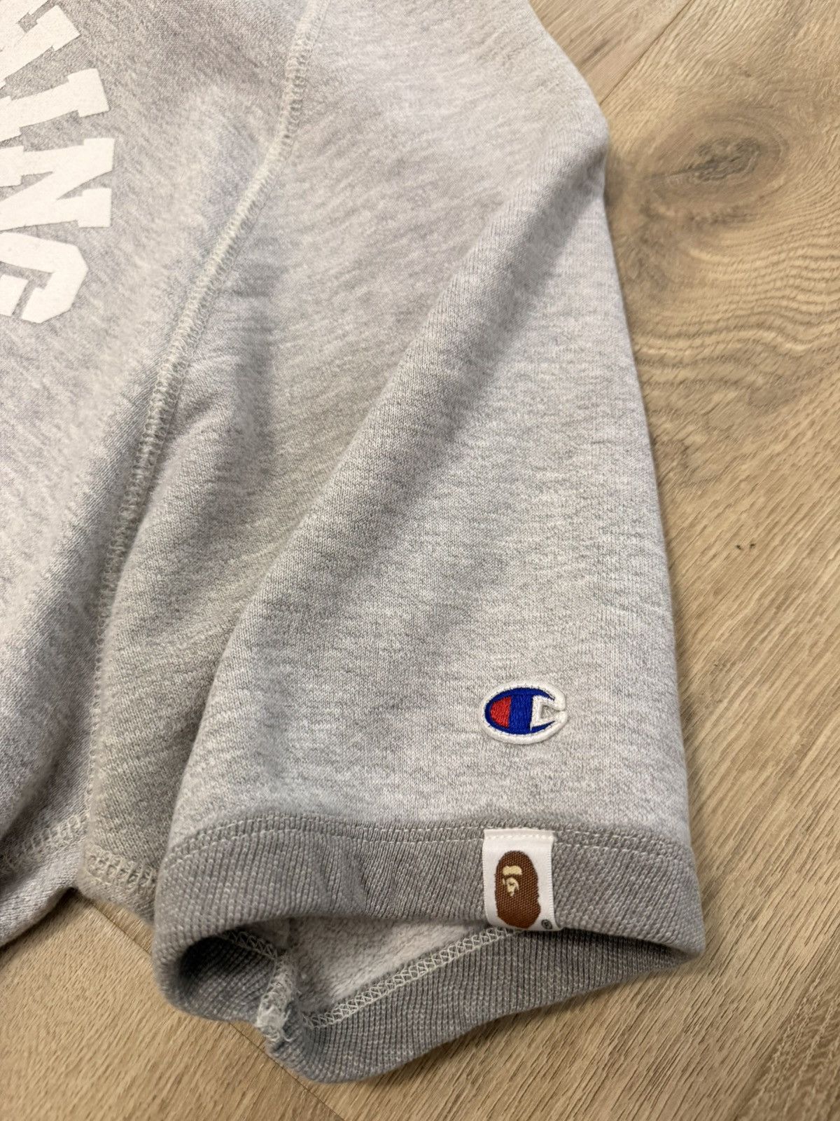 Bape Sweat Tee Champion Collab Size US M / EU 48-50 / 2 - 4 Thumbnail