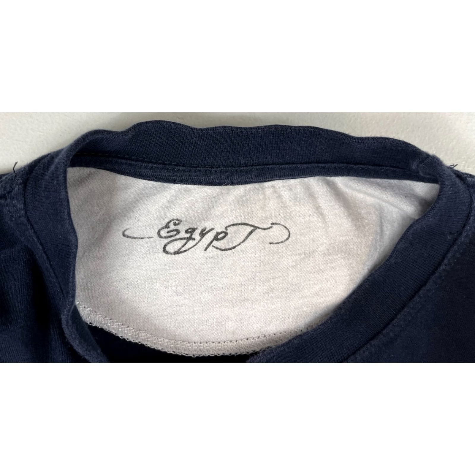 Vintage Egypt Unisex T-Shirt Navy Sz M Adults Regular Crew Neck Short Sleeve Graphic Print Vintage/Pre-owned Size US M / EU 48-50 / 2 - 4 Thumbnail