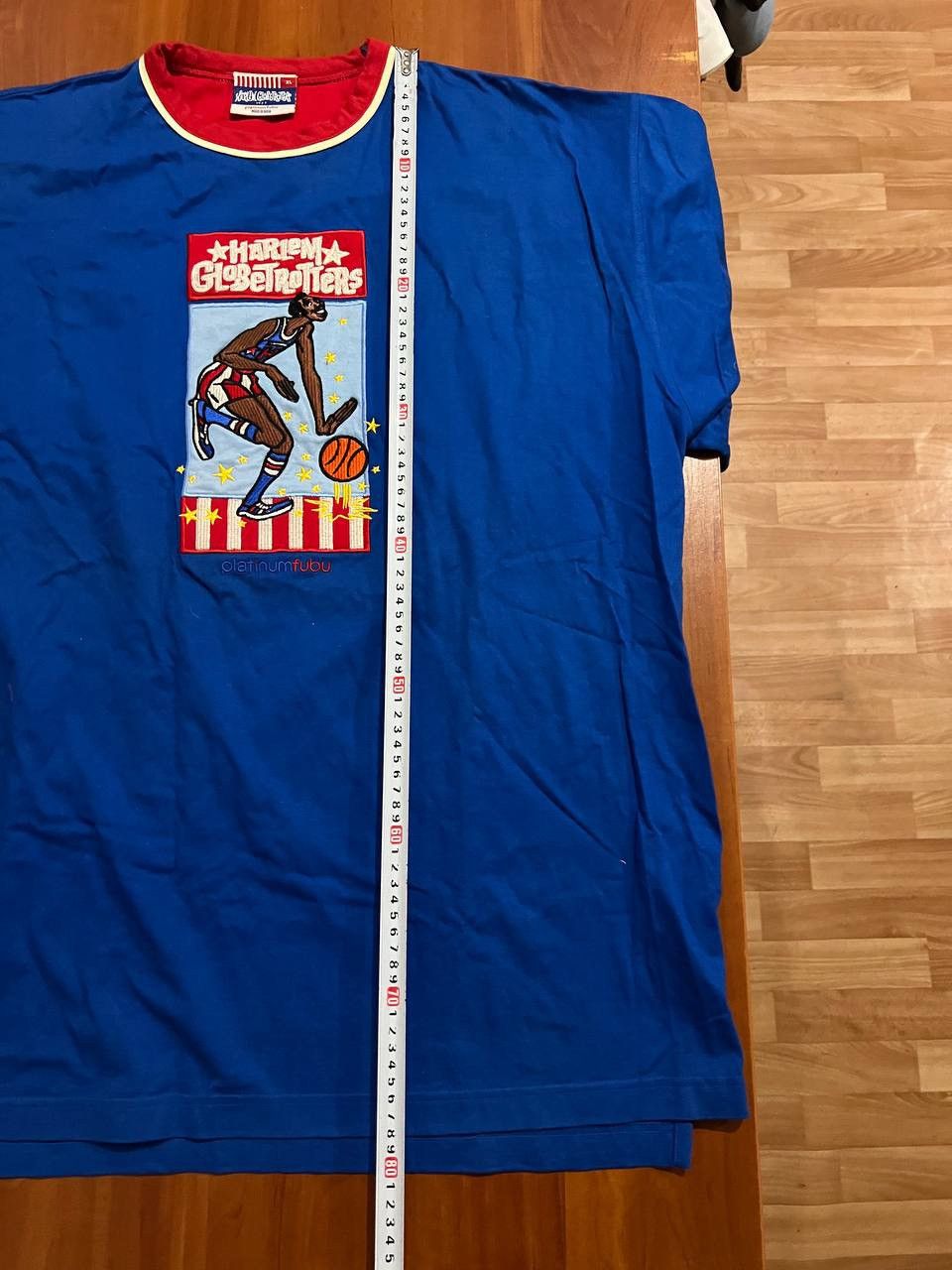 Fubu VINTAGE HARLEM GLOBETROTTERS BY FUBU BASKETBALL T SHIRT XL Size US XL / EU 56 / 4 - 13 Thumbnail