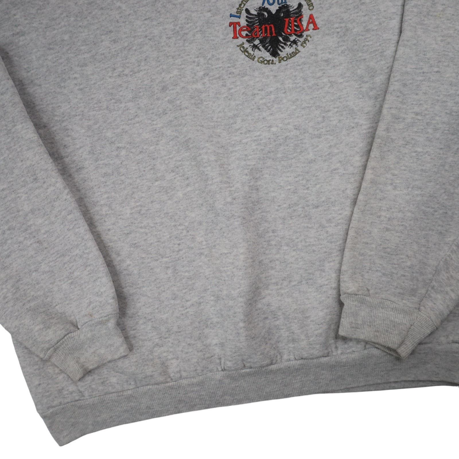 Vintage Vintage 1995 Team USA Enduro Racing Graphic Sweatshirt Size US XL / EU 56 / 4 - 5 Thumbnail