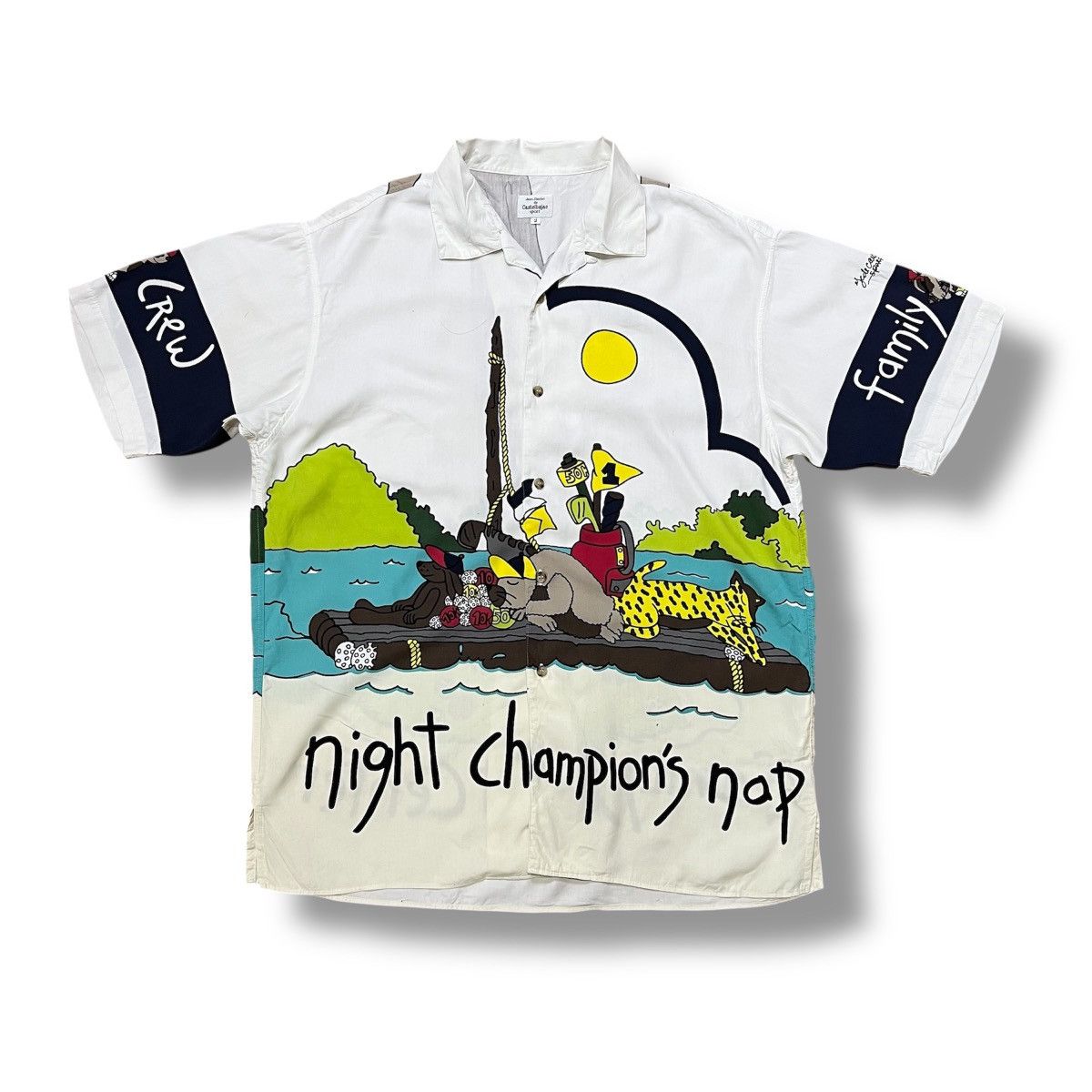 Jean Charles De Castelbajac Vintage JC De Castelbajac Allover Print Animal Tshirt Size US L / EU 52-54 / 3 - 1 Thumbnail