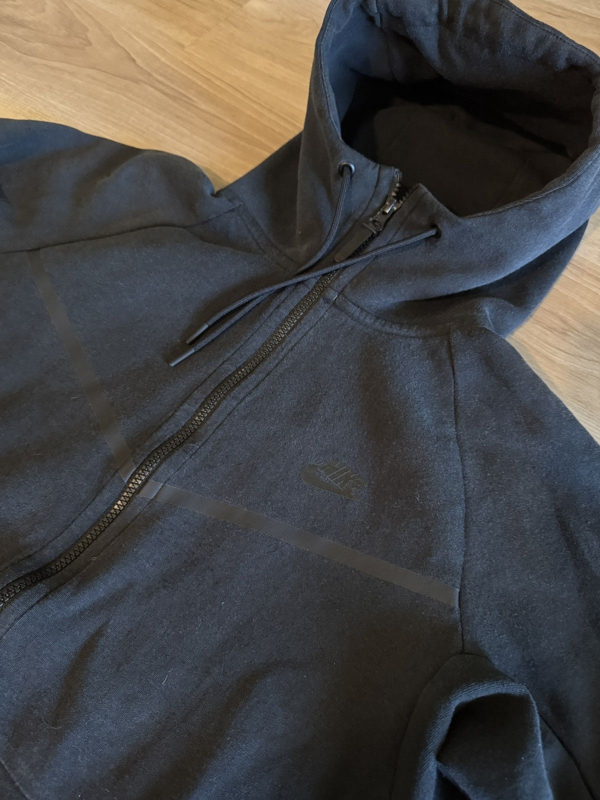 Nike Nike Tech Fleece Black Zip Up L Size US L / EU 52-54 / 3 - 2 Thumbnail