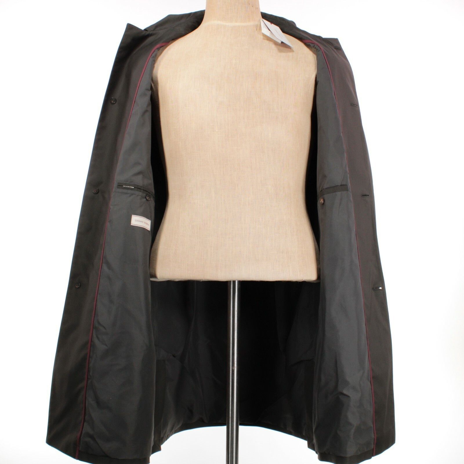 Luciano Barbera Luciano Barbera Coat Size L US In Green Wool Blend Size US L / EU 52-54 / 3 - 6 Thumbnail