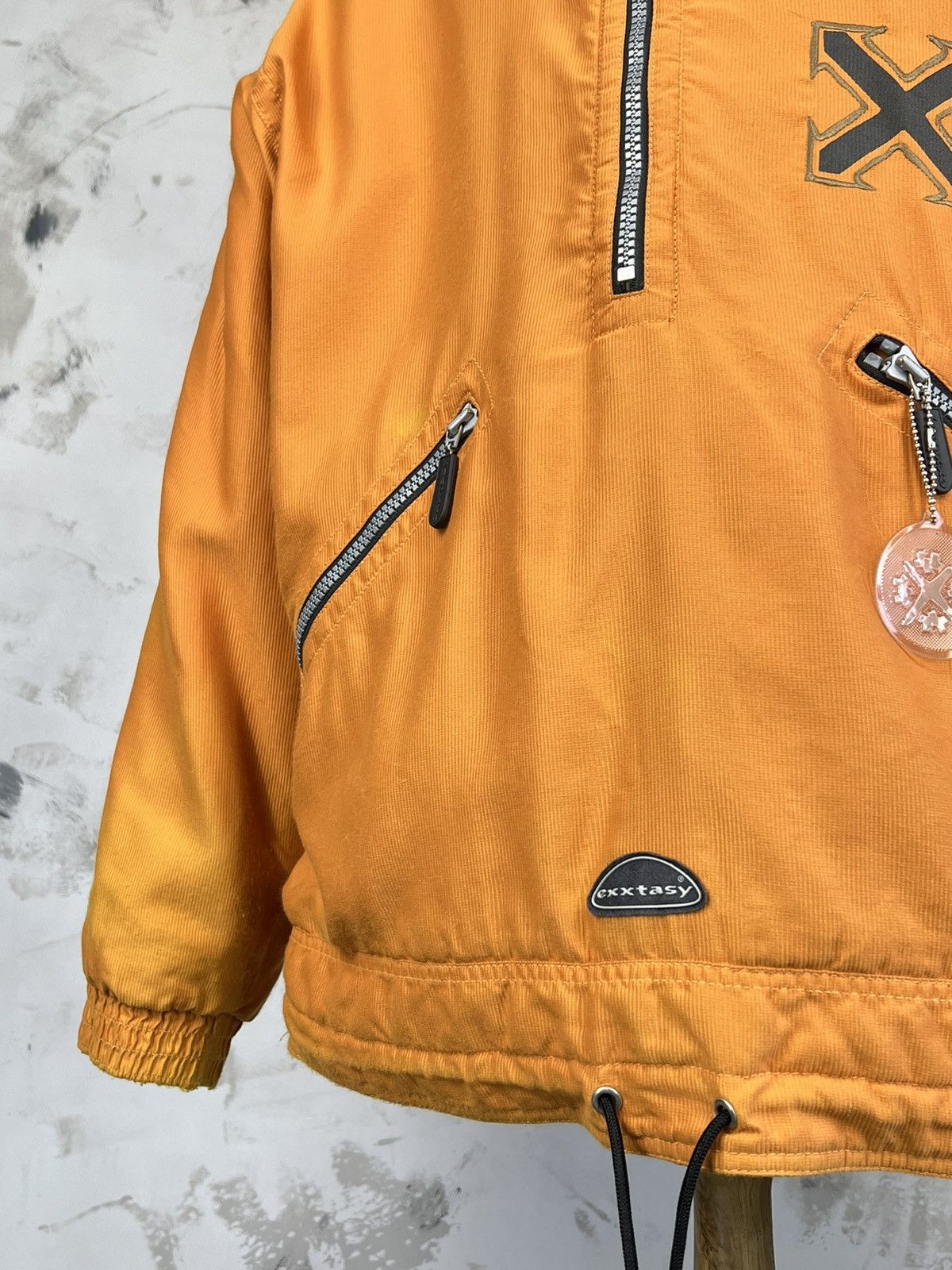 Vintage Vintage Exxtasy Orange Anorak Jacket Size M - L Size US M / EU 48-50 / 2 - 5 Thumbnail
