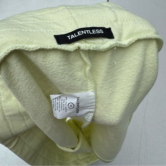Talentless NEW TALENTLESS BOXING SHORTS YELLOW SZ MEDIUM M Size 24" / US 00 / IT 34 - 4 Thumbnail