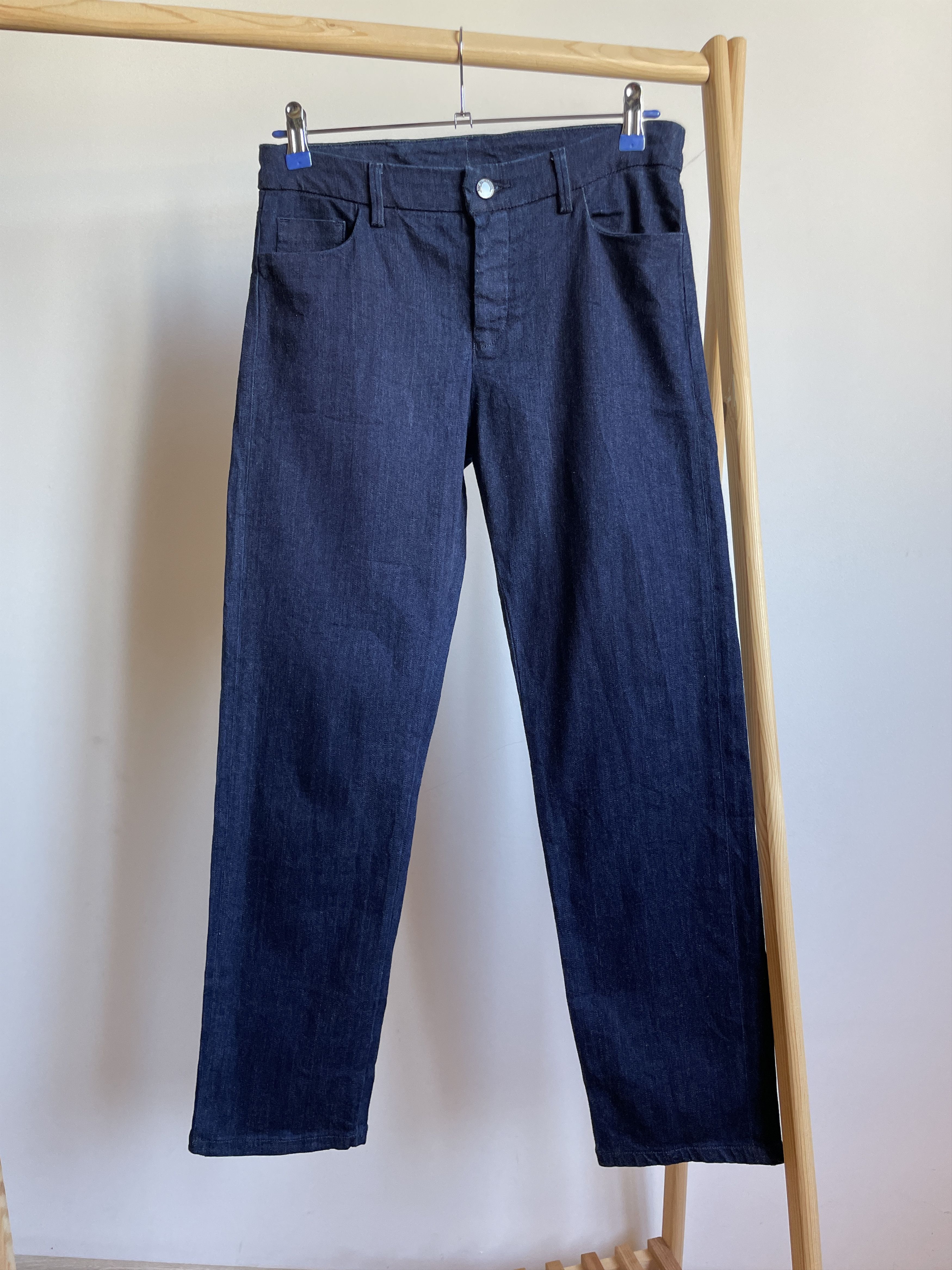 Emporio Armani Emporio Armani Womens Straight Denim Size 27 Size 27" / US 4 / IT 40 - 1 Thumbnail