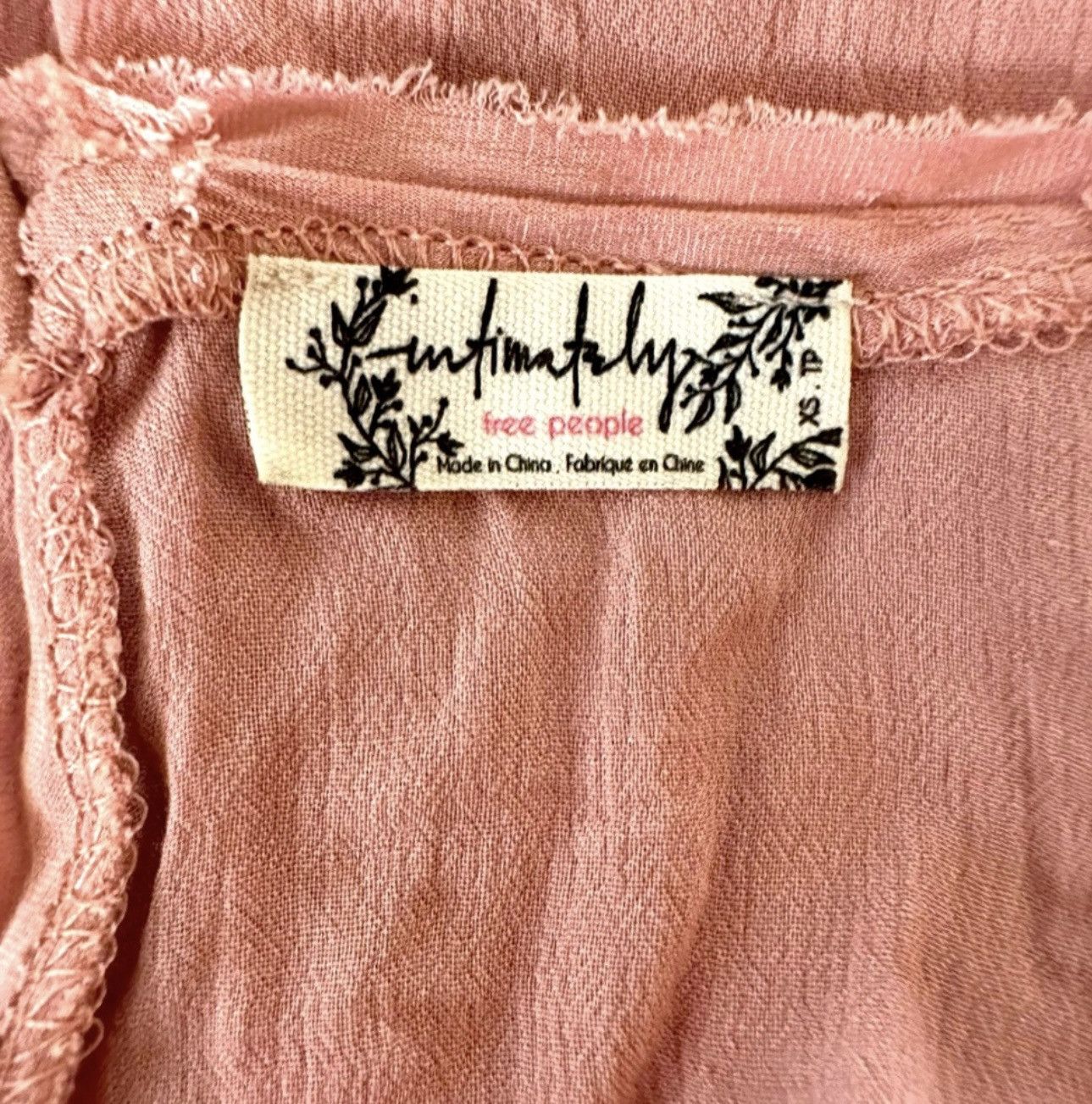 Free People Intimately Free People Two For Tea Blush Pink Slip Dress Size S / US 4 / IT 40 - 5 Thumbnail