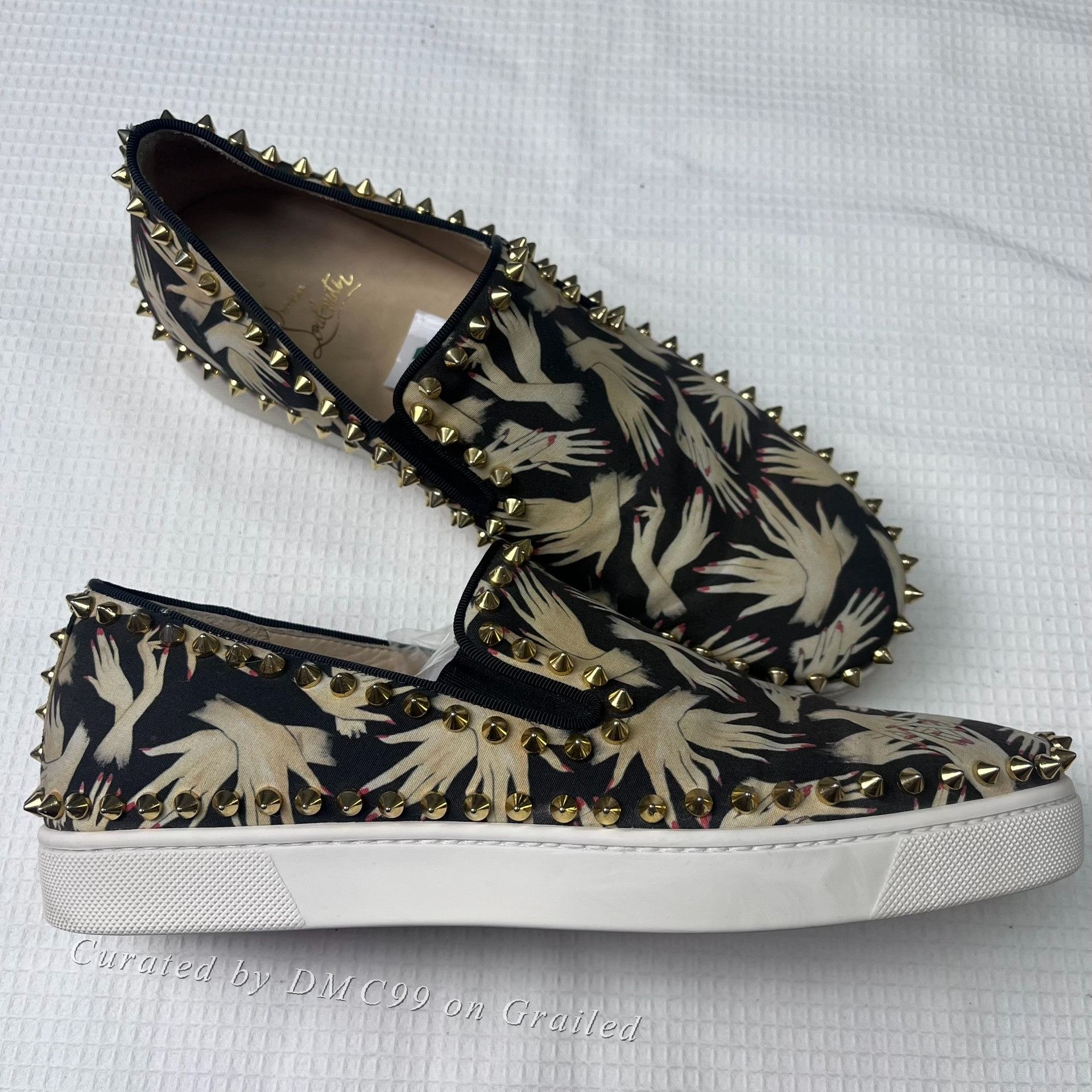 Christian Louboutin Christian Louboutin CL Studded Shoes Size 40 Size US 7 / EU 40 - 1 Thumbnail