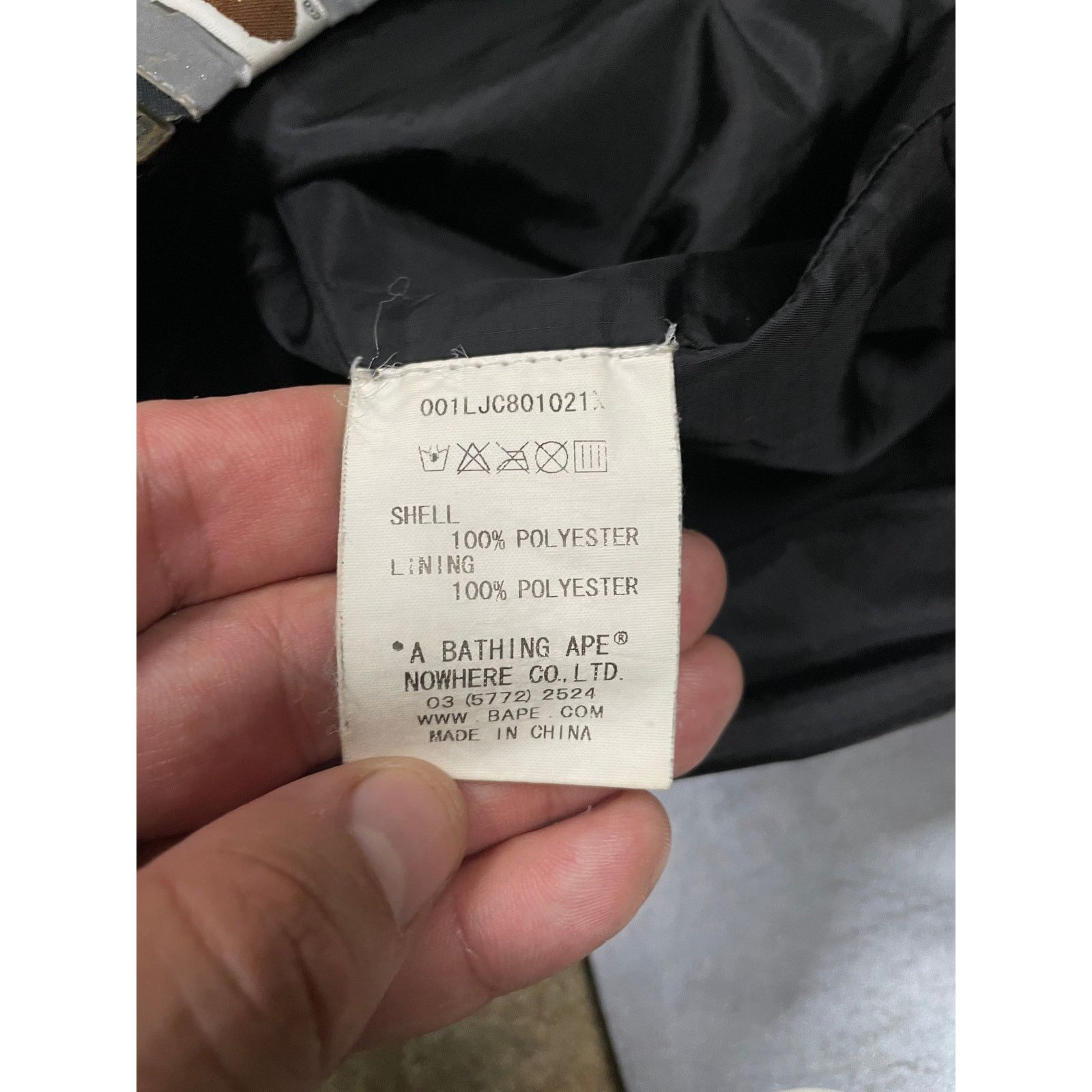 Bape Bape Reflective Zip Up Medium Used Size US M / EU 48-50 / 2 - 4 Thumbnail
