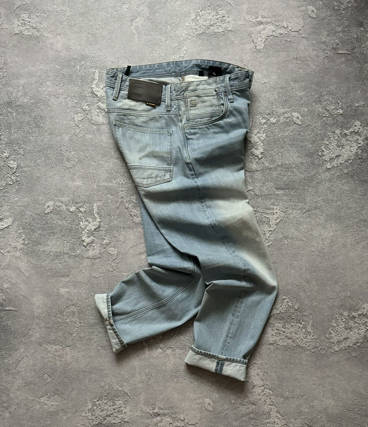G-Star G star raw 30/32 3911alum relaxed tapered denim pant trouser Size US 32 / EU 48 - 1 Thumbnail