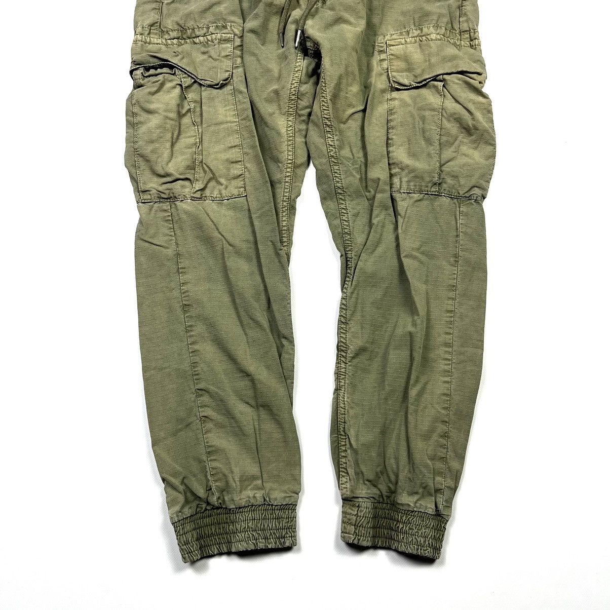 Alpha Industries × Japanese Brand 🪖 Alpha Industries Vintage Cargo Pants Japanese Brand Army Size US 31 - 2 Thumbnail