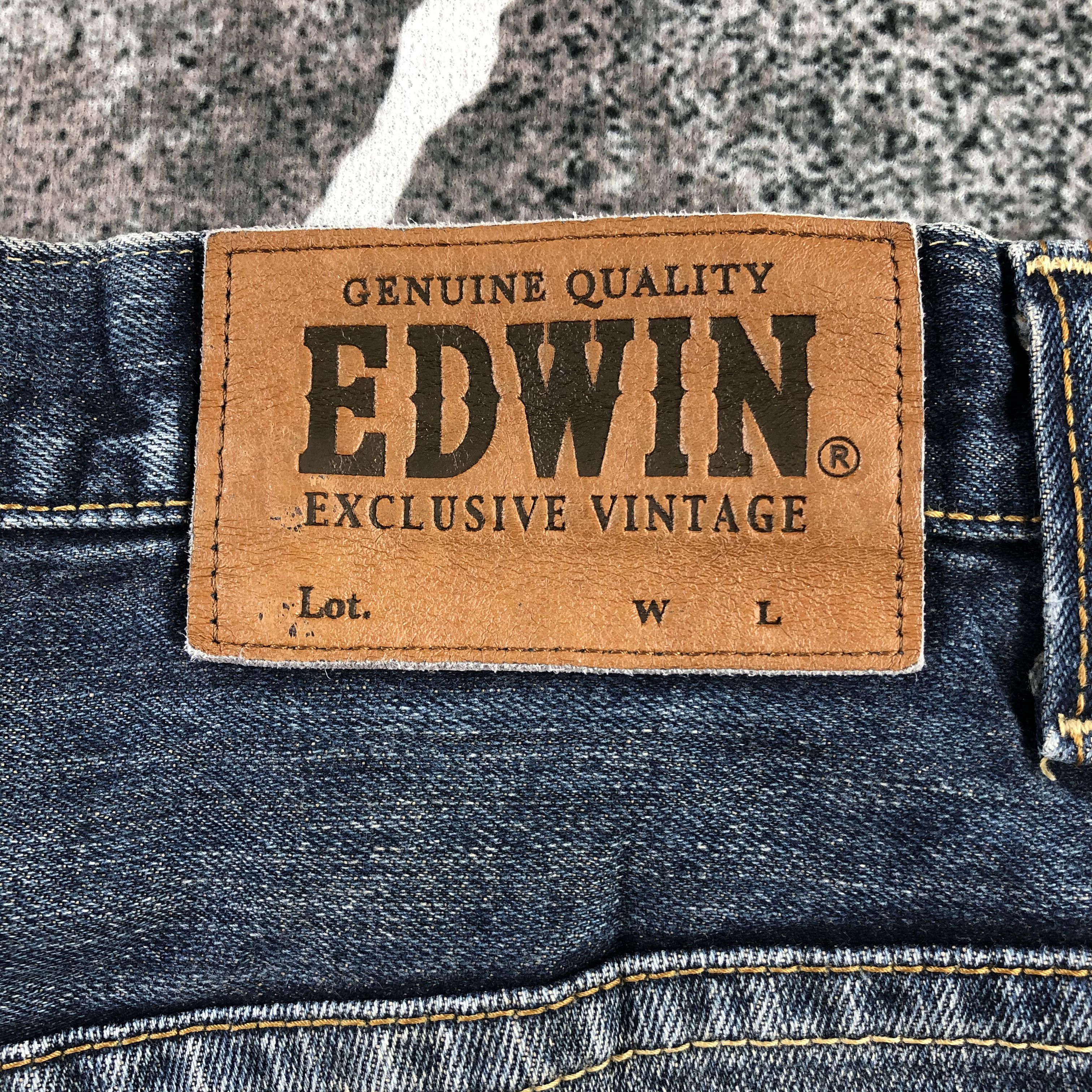 Edwin Vintage Edwin Jeans Distressed Denim KJ1431 Size US 30 / EU 46 - 5 Thumbnail
