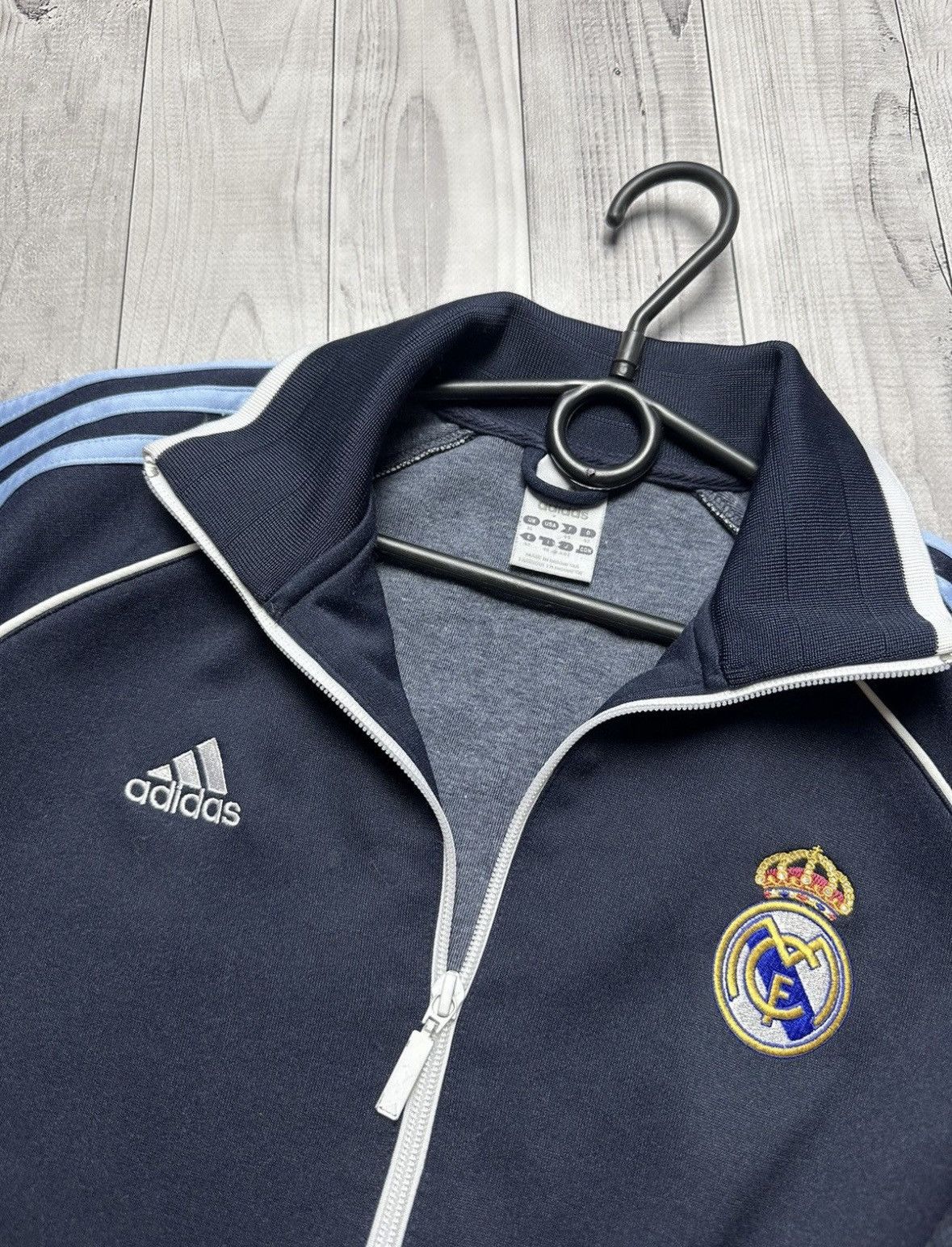 Adidas × Vintage Vintage adidas Real Madrid soccer jacket Women's 7 Size M / US 6-8 / IT 42-44 - 9 Thumbnail