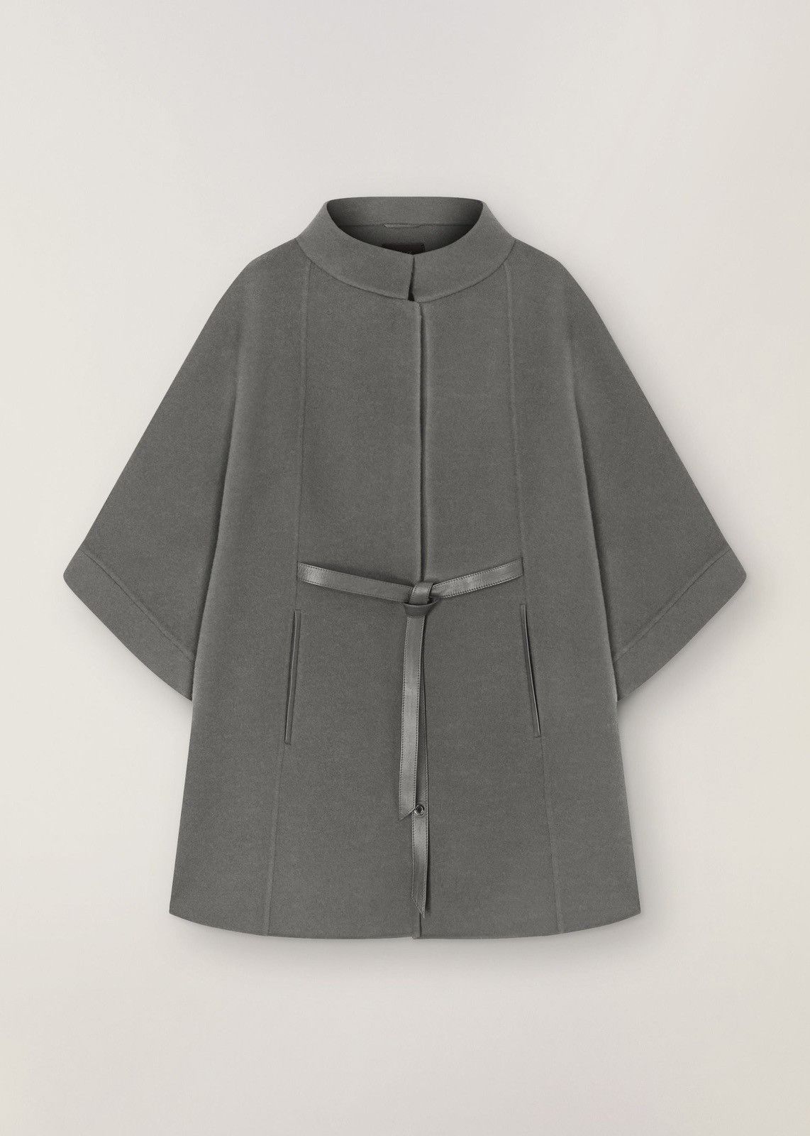 Loro Piana o1srvl11e0824 Size: OS / Salzburg Cashmere Cape in Grey Size ONE SIZE - 1 Preview