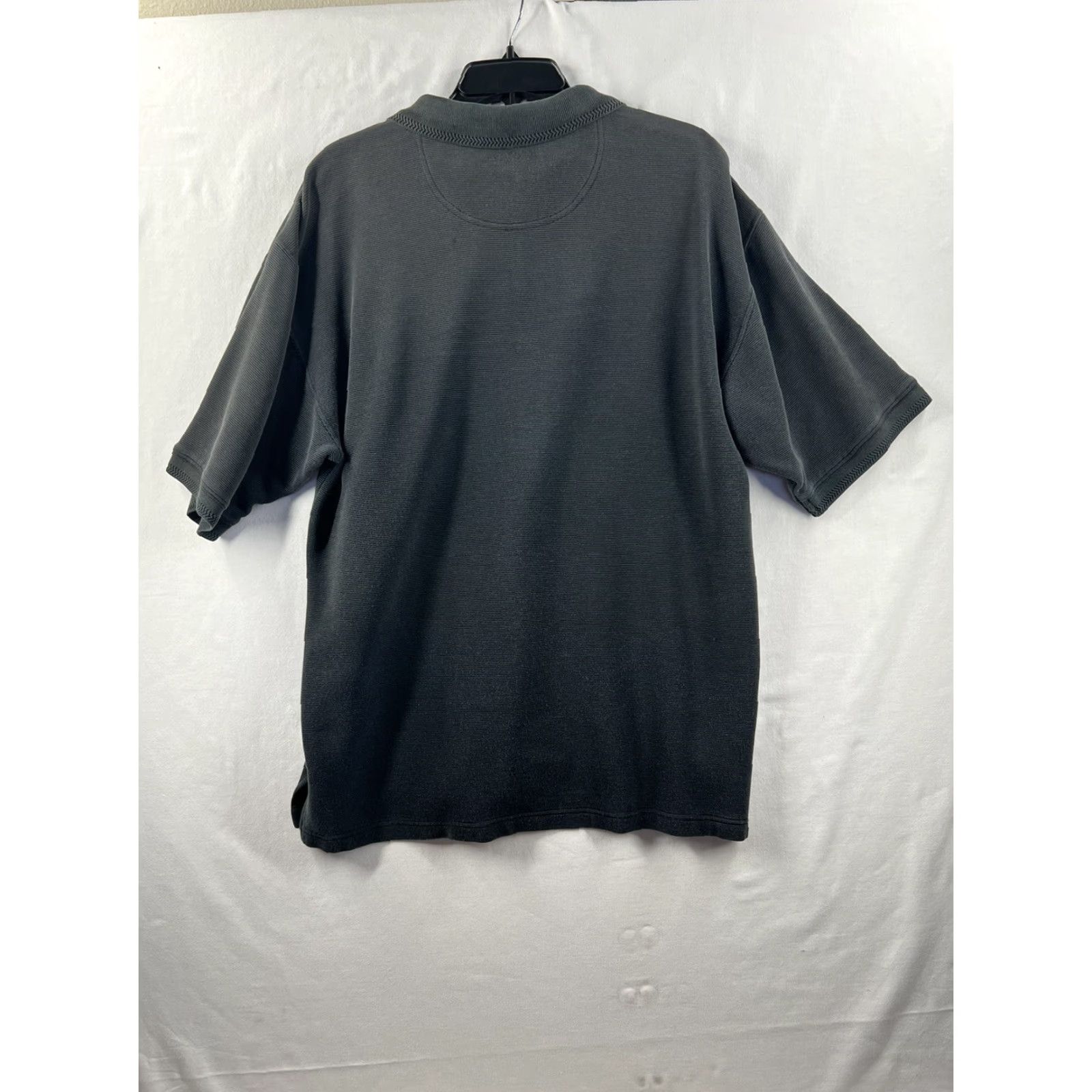 Tommy Bahama Tommy Bahama Polo Shirt Mens Large Gray Marlin Casual Short Sleeve Golf Size US L / EU 52-54 / 3 - 7 Thumbnail