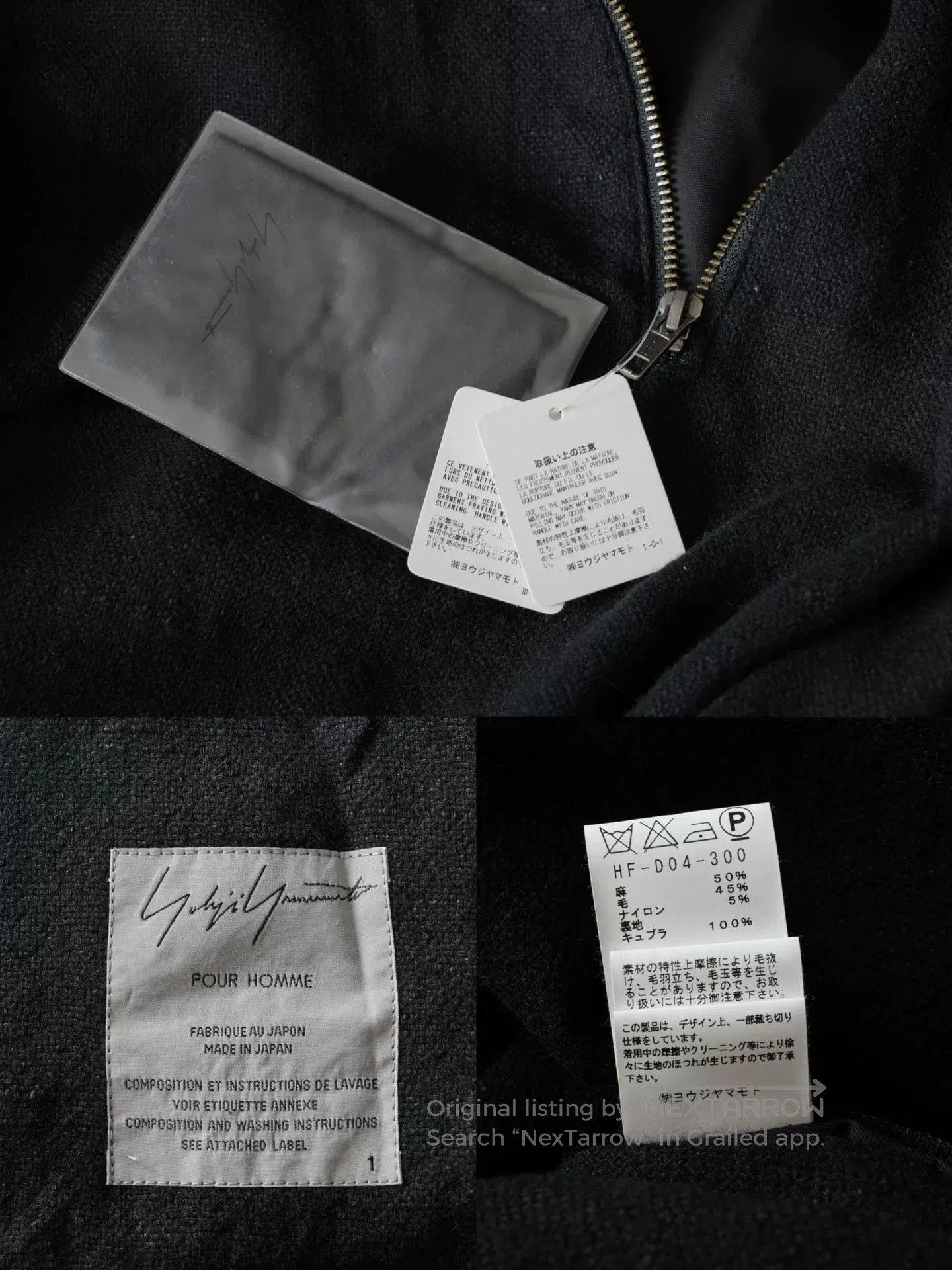 Yohji Yamamoto Yohji Yamamoto Black Hooded Coat. Size S / US 4 / IT 40 - 9 Thumbnail