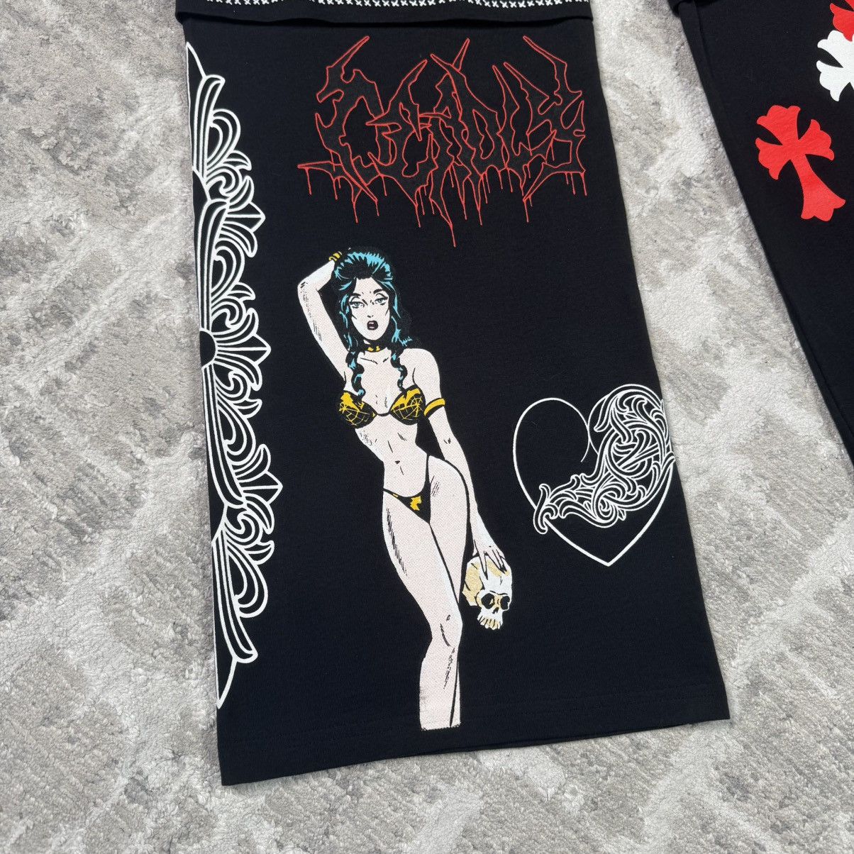 Chrome Hearts Deadly doll sweatpants Size US 33 - 4 Thumbnail