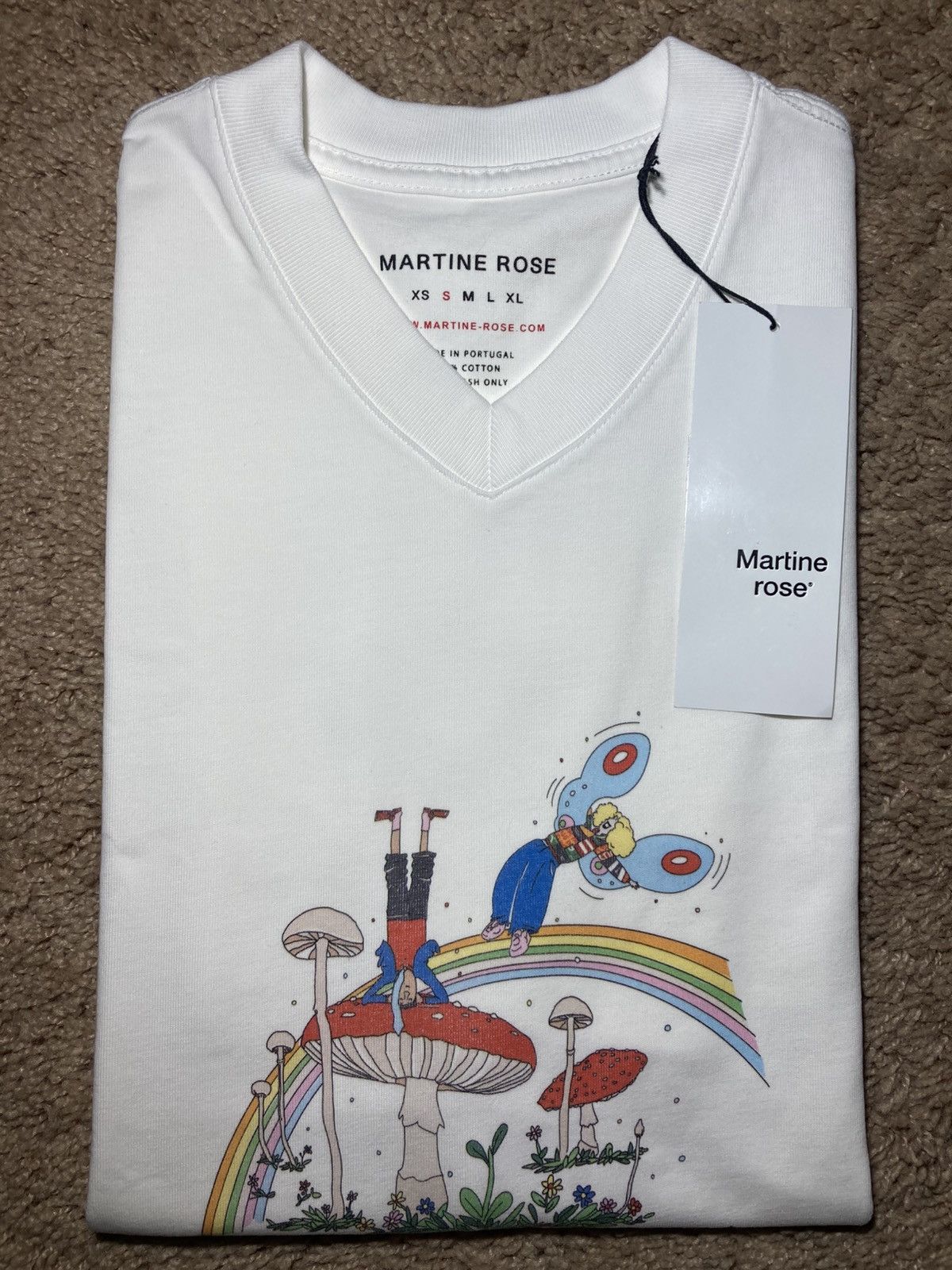 Martine Rose New SS21 Martine Rose Allsorts Alice Mushroom LSD Acid 2021 Size US S / EU 44-46 / 1 - 1 Thumbnail