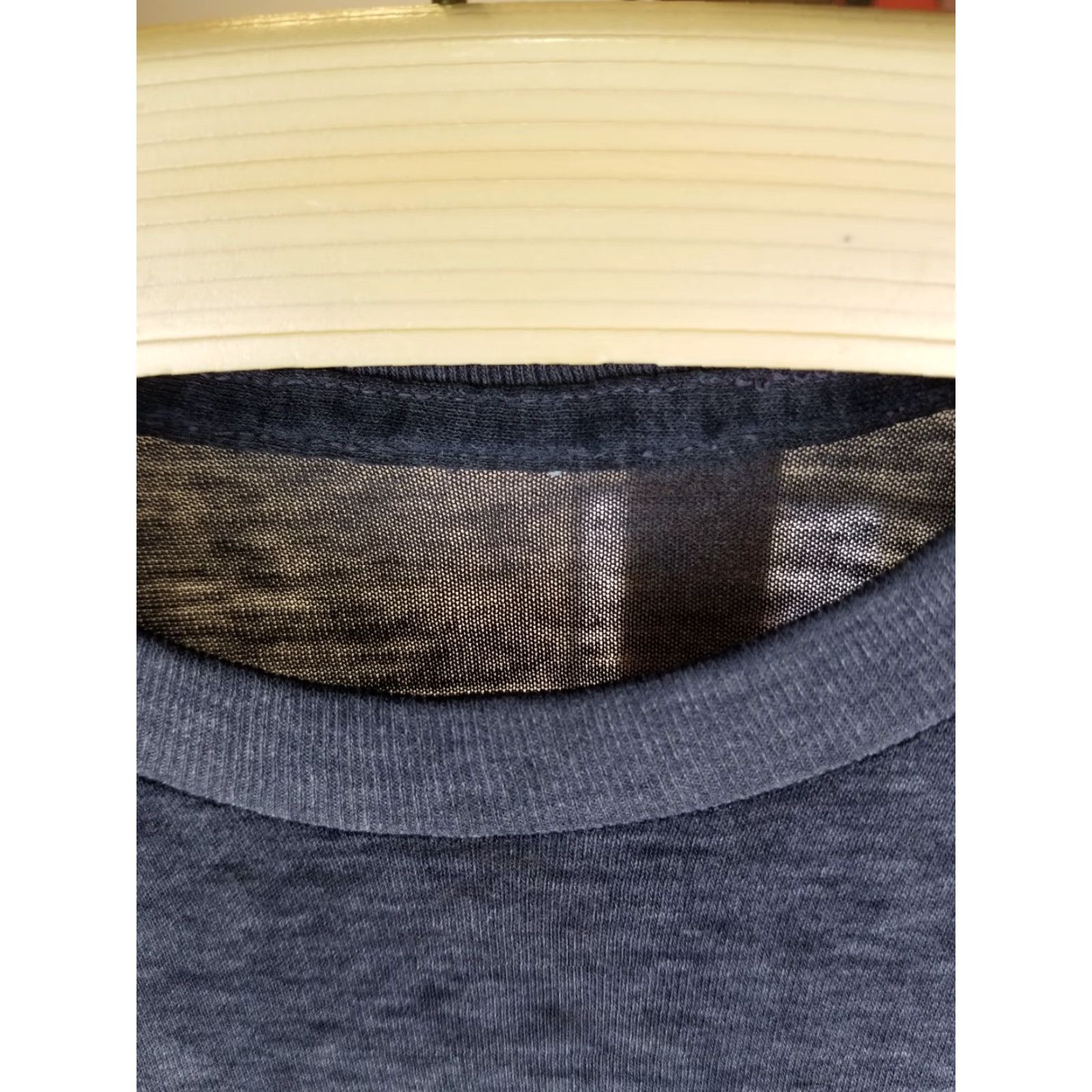 Vintage VINTAGE 83' RUSH NEW WORLD TOUR SUN FADED BURNOUT T-SHIRT SZ M Shirt Men Black Cotton Short Sleeve Round Neck Band Theme USA Retro Size US M / EU 48-50 / 2 - 5 Thumbnail