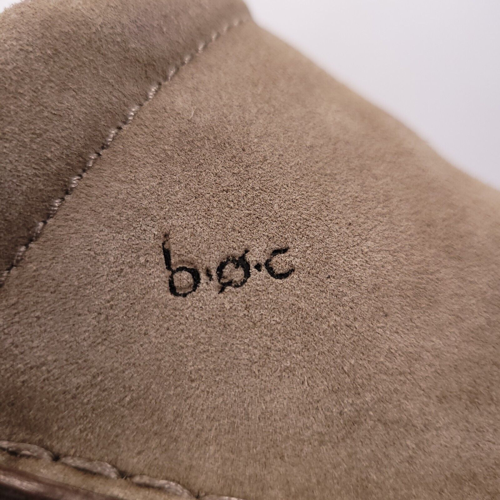 Born Born boc Peggy Clog Womens Size 10 M C89317 Beige Brown Size US 10 / IT 40 - 8 Thumbnail