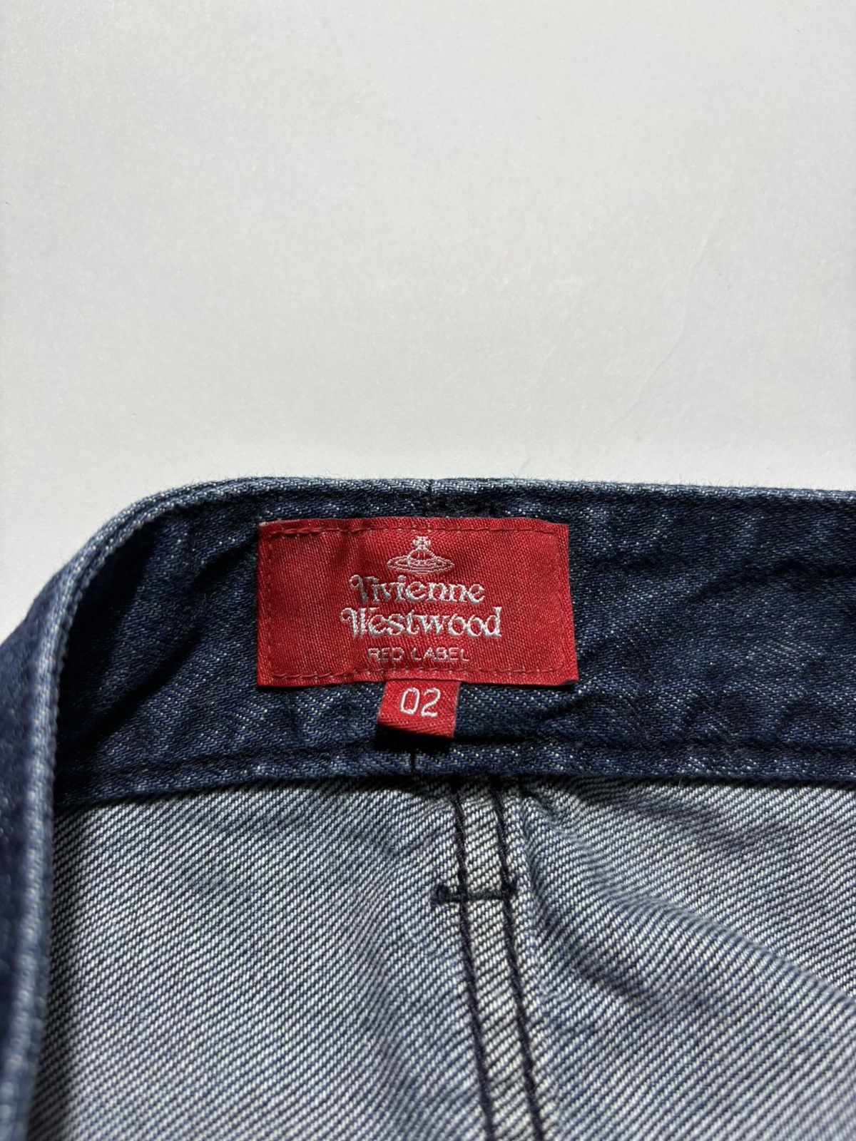 Vivienne Westwood VIVIENNE WESTWOOD SAROUEL ORB LION DENIM JEANS Size 26" / US 2 / IT 38 - 7 Thumbnail