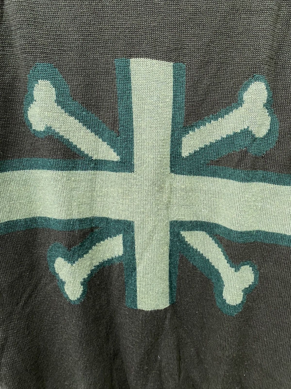 realmad HECTIC AW02 Hectic Rocstar Cross bone UK knit Size US XL / EU 56 / 4 - 5 Thumbnail