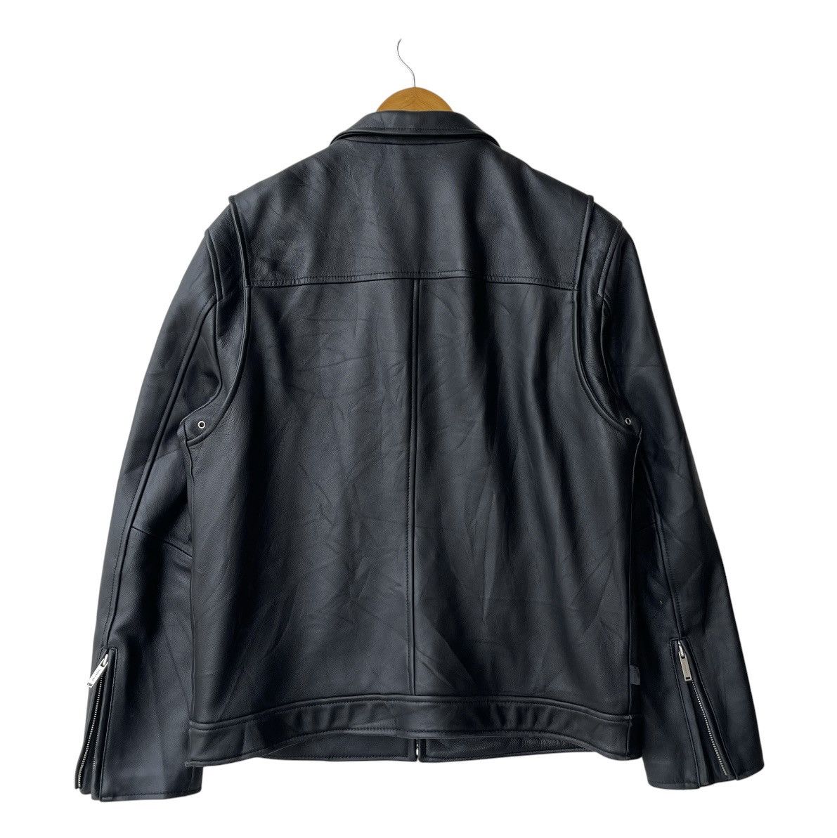 14th Addiction Archive AGINGCCC Lambskin Leather Single Rider Jacket Size US L / EU 52-54 / 3 - 2 Thumbnail