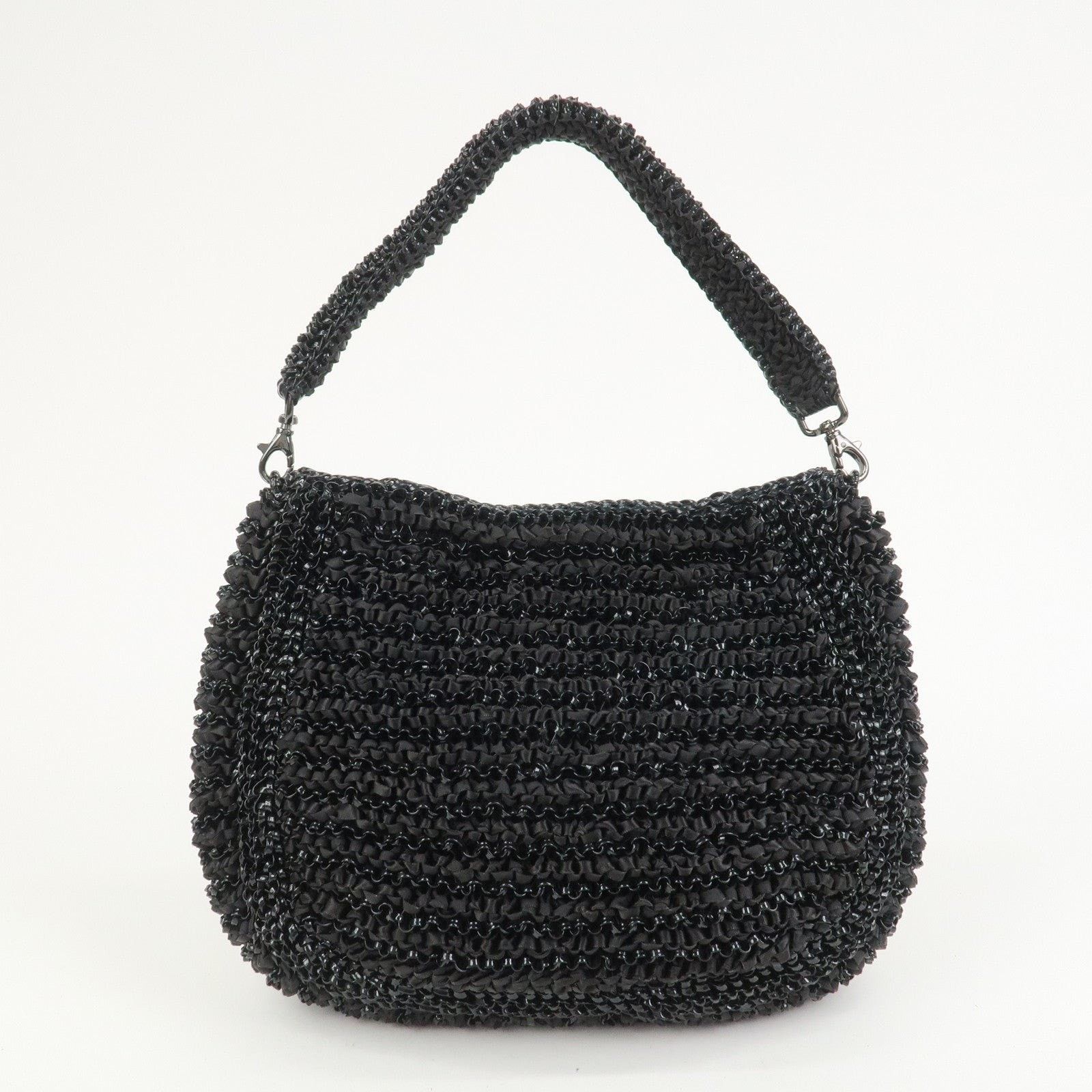 ANTEPRIMA Anteprima Wire Bag PVC Shoulder Black Size ONE SIZE - 2 Thumbnail