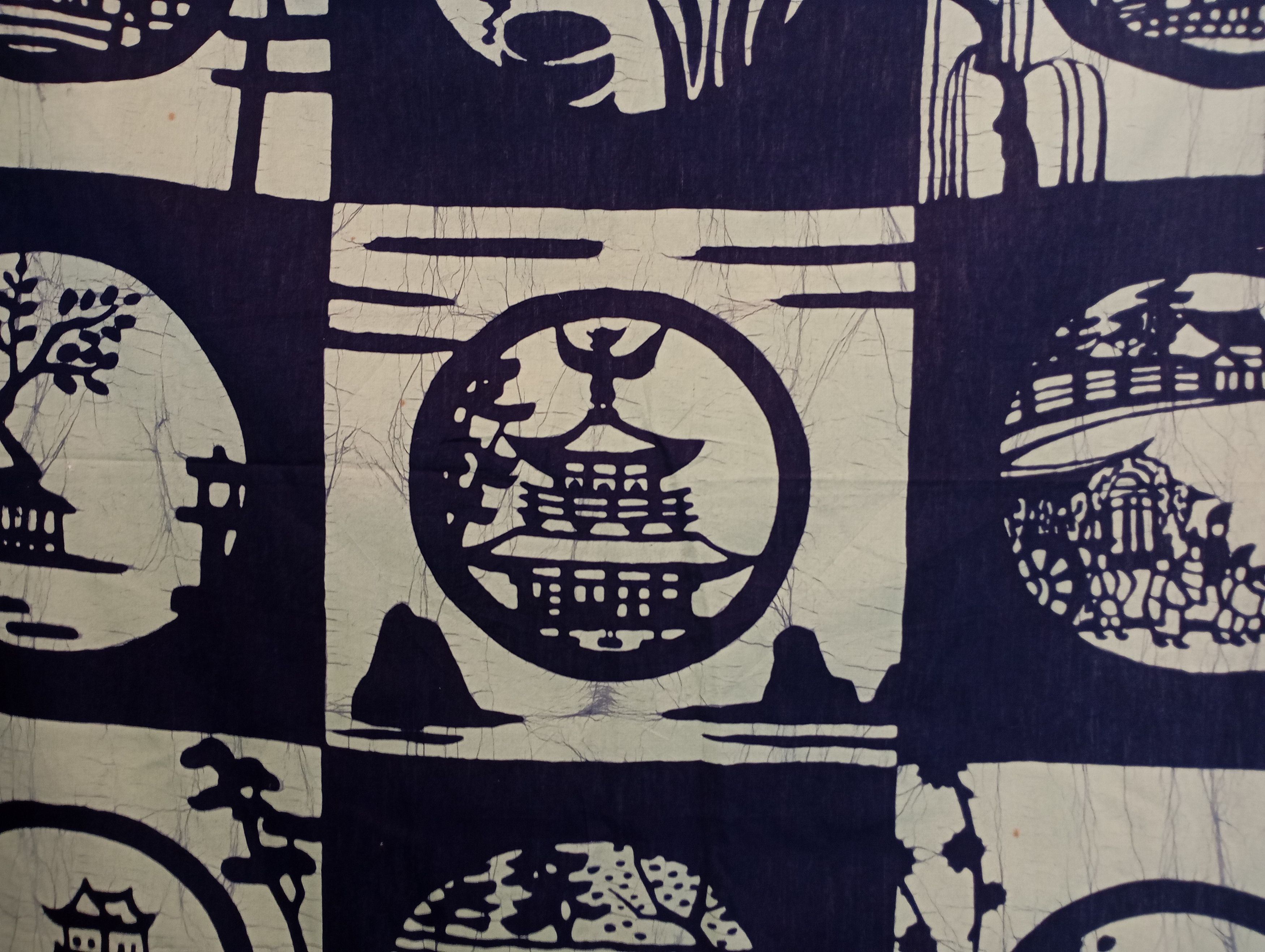Japanese Brand Japanese Tablecloth Home Deco Japan Cotton Size ONE SIZE - 2 Thumbnail
