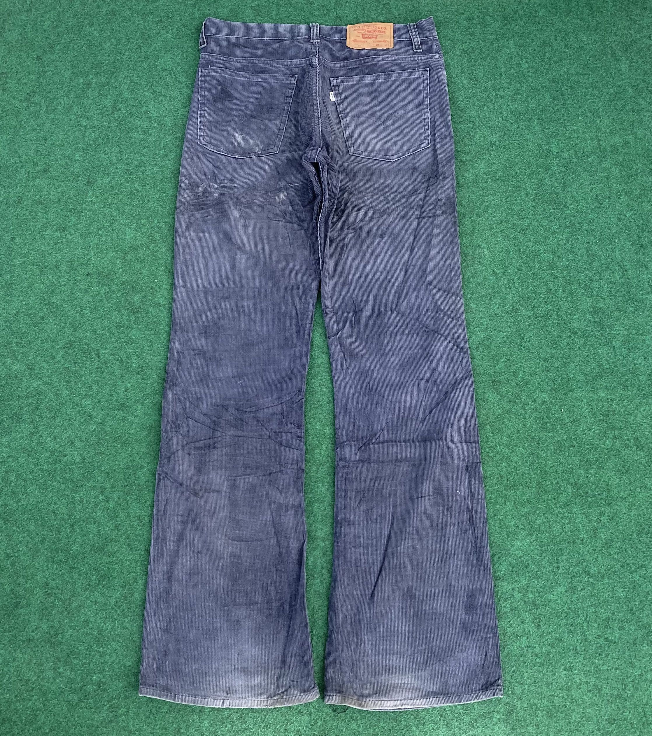 Levi's × Vintage Vtg Levis 517 Denim Sz 32 Flared Corduroy Bootcut Jeans Size US 32 / EU 48 - 12 Thumbnail