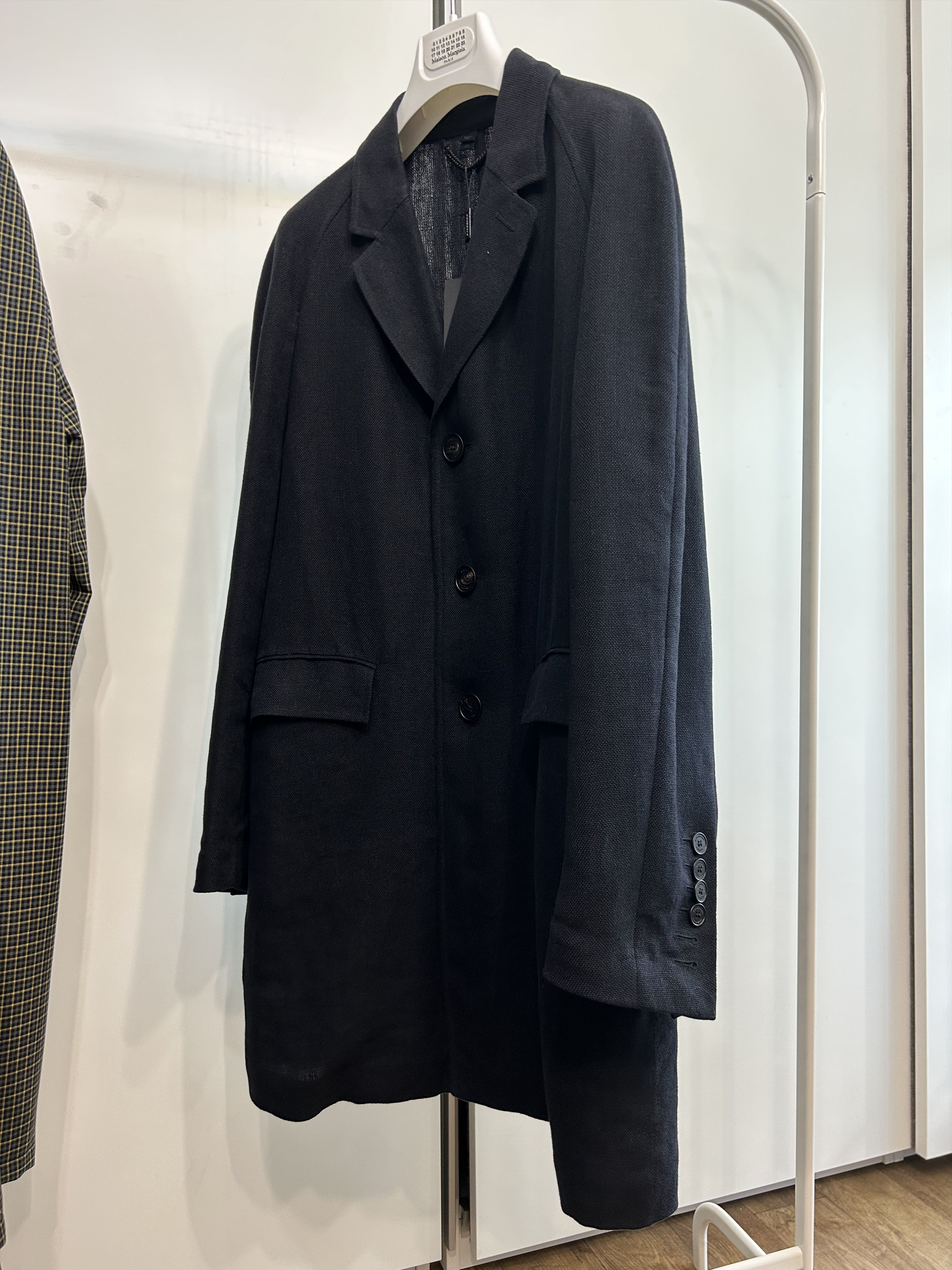 Burberry Prorsum BURBERRY PRORSUM Single-Breasted Raglan Coat Size US L / EU 52-54 / 3 - 3 Thumbnail